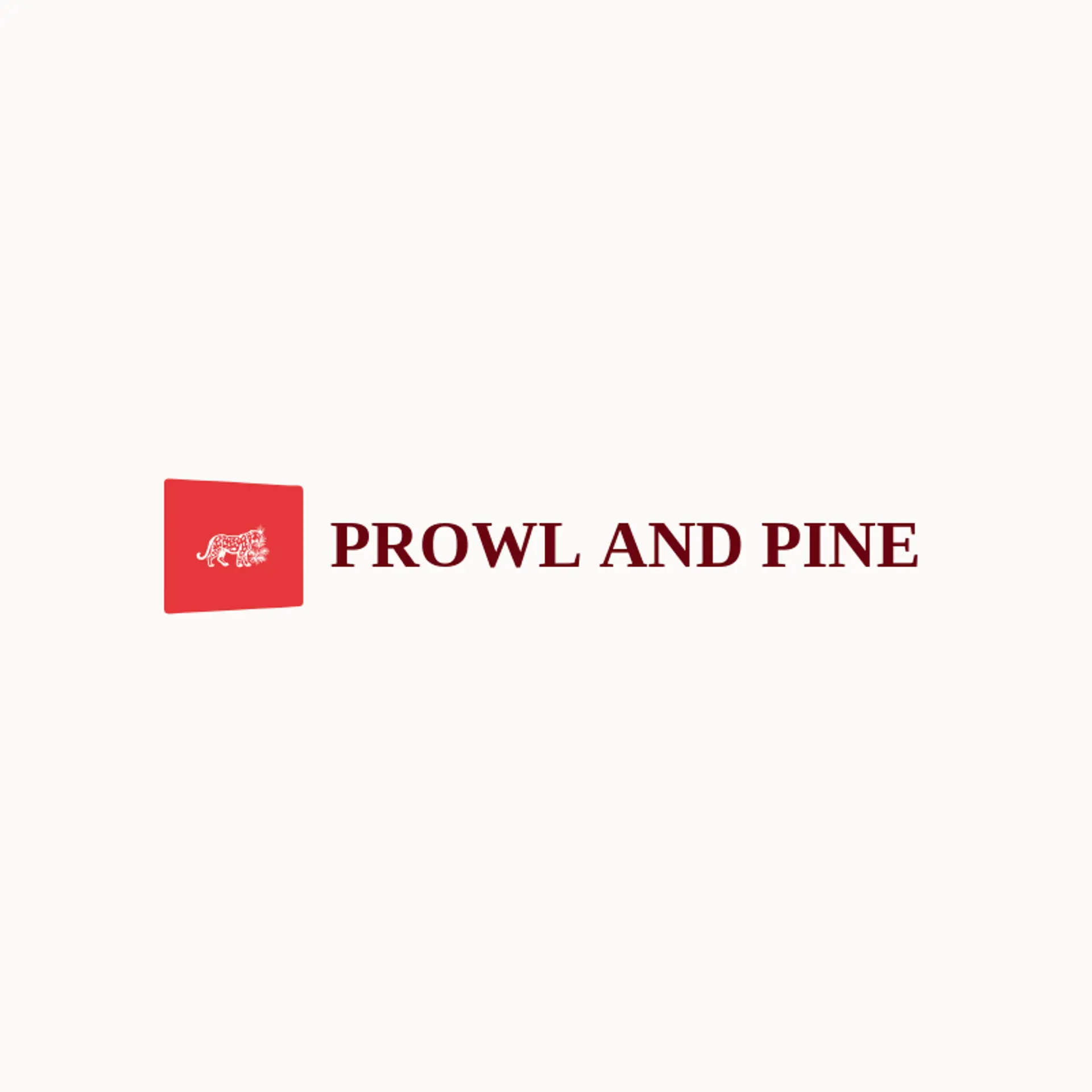 Prowl And Pine logo for leopard