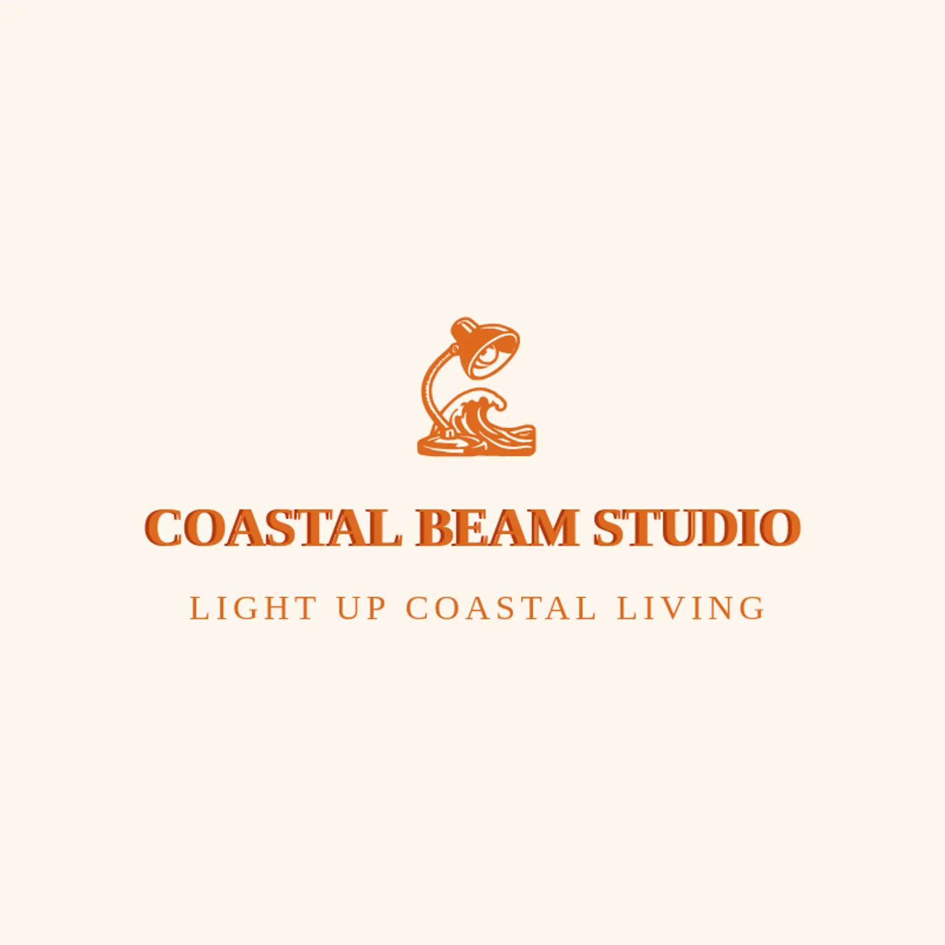 Coastal Beam Studio logo for lamp