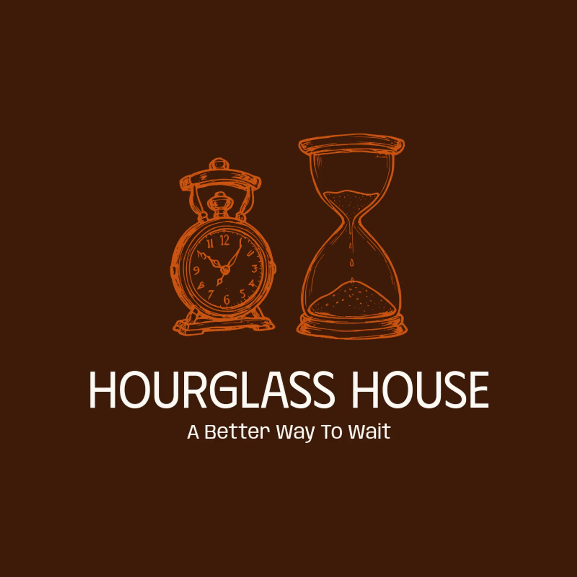 Hourglass House logo for watch