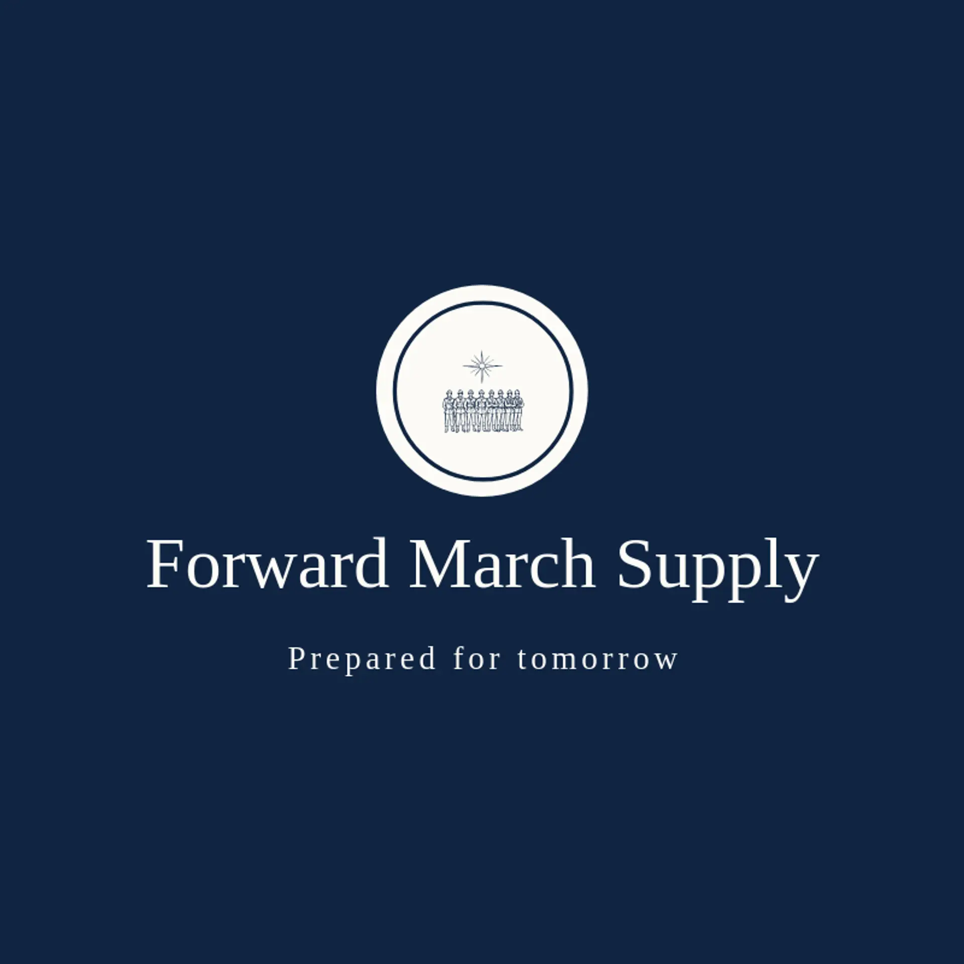 Forward March Supply logo for army