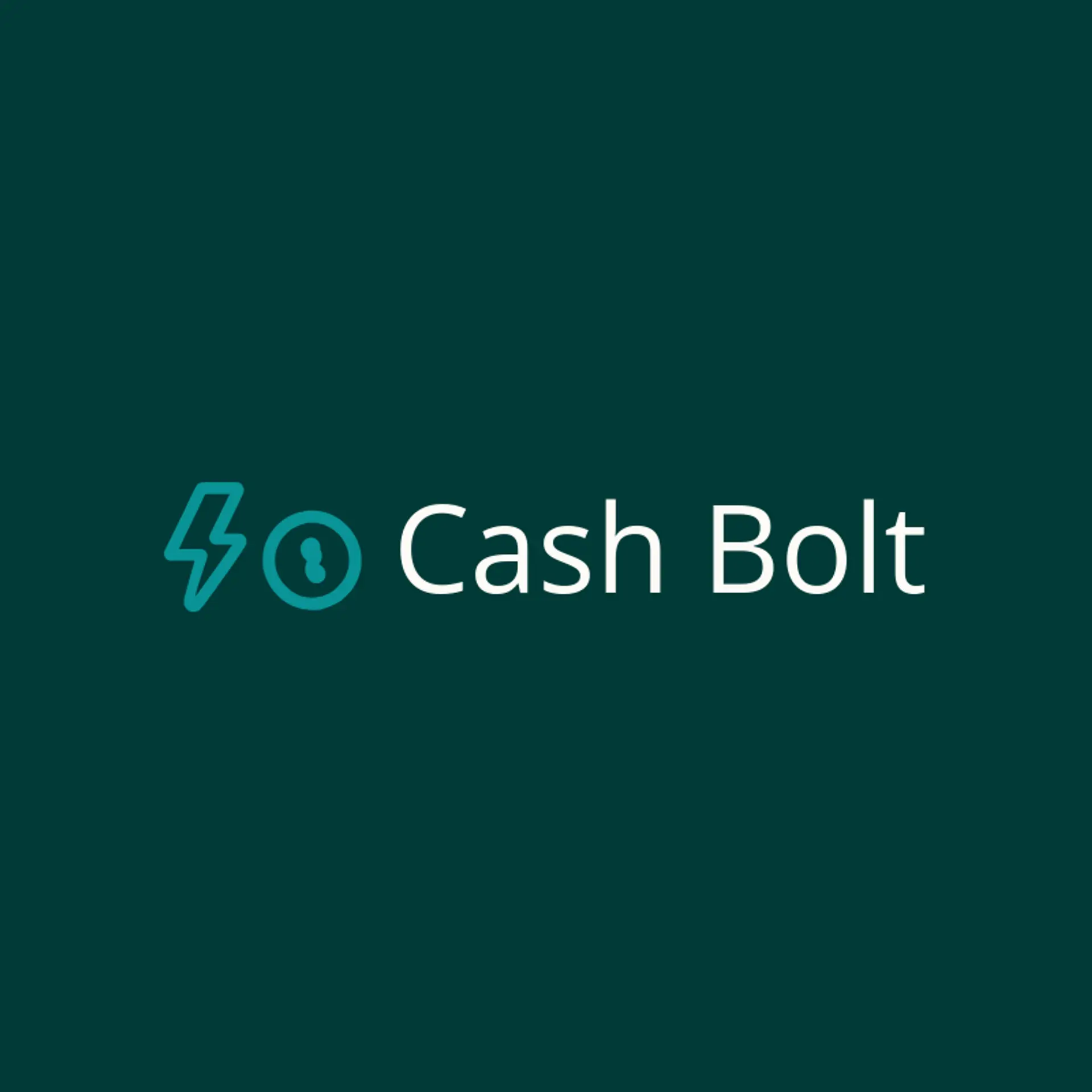 Cash Bolt logo for cash
