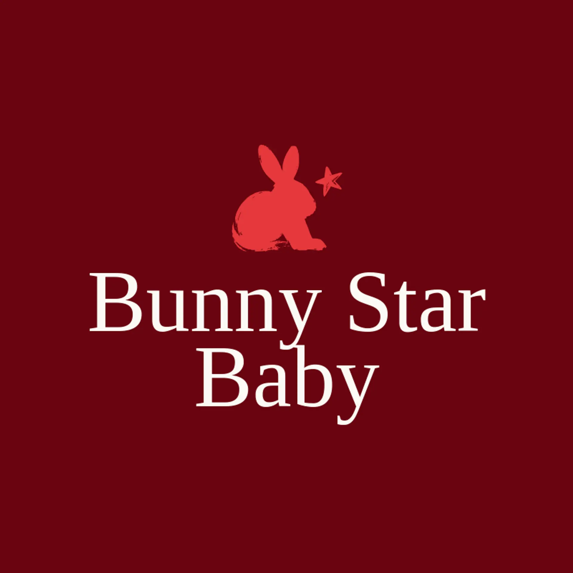 Bunny Star Baby logo for baby