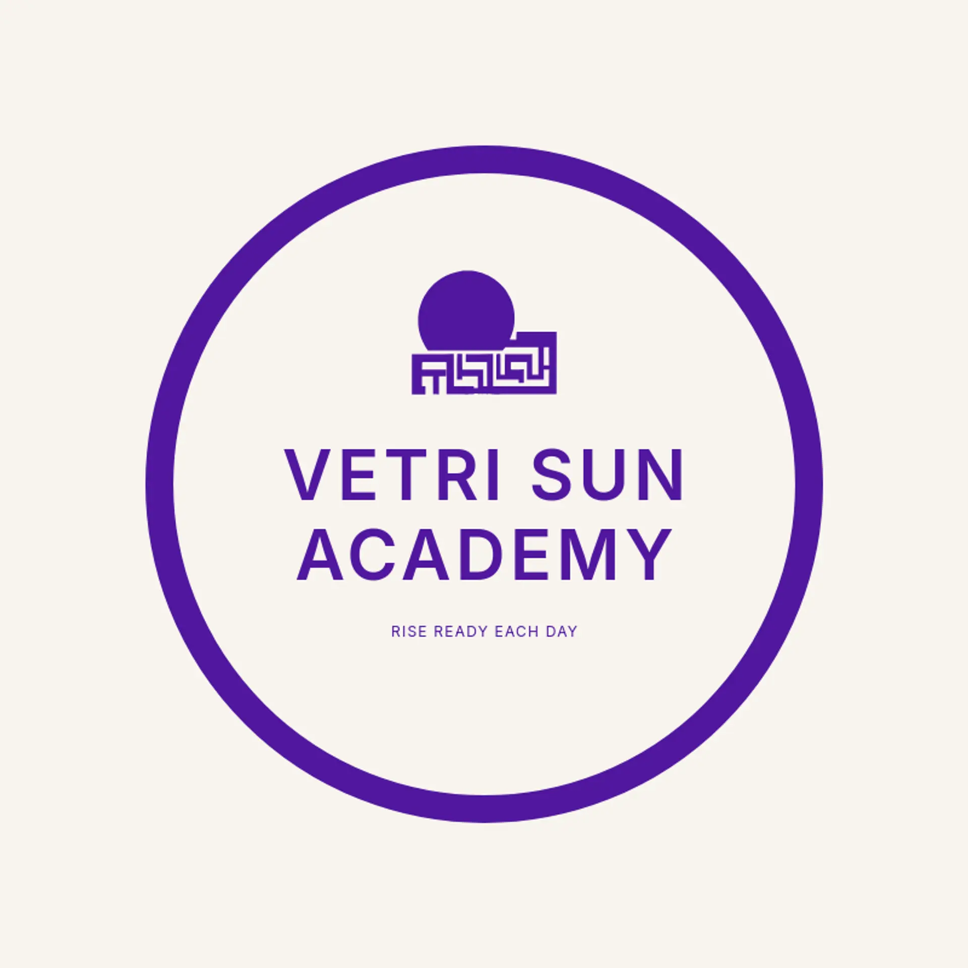 Vetri Sun Academy logo for tamil