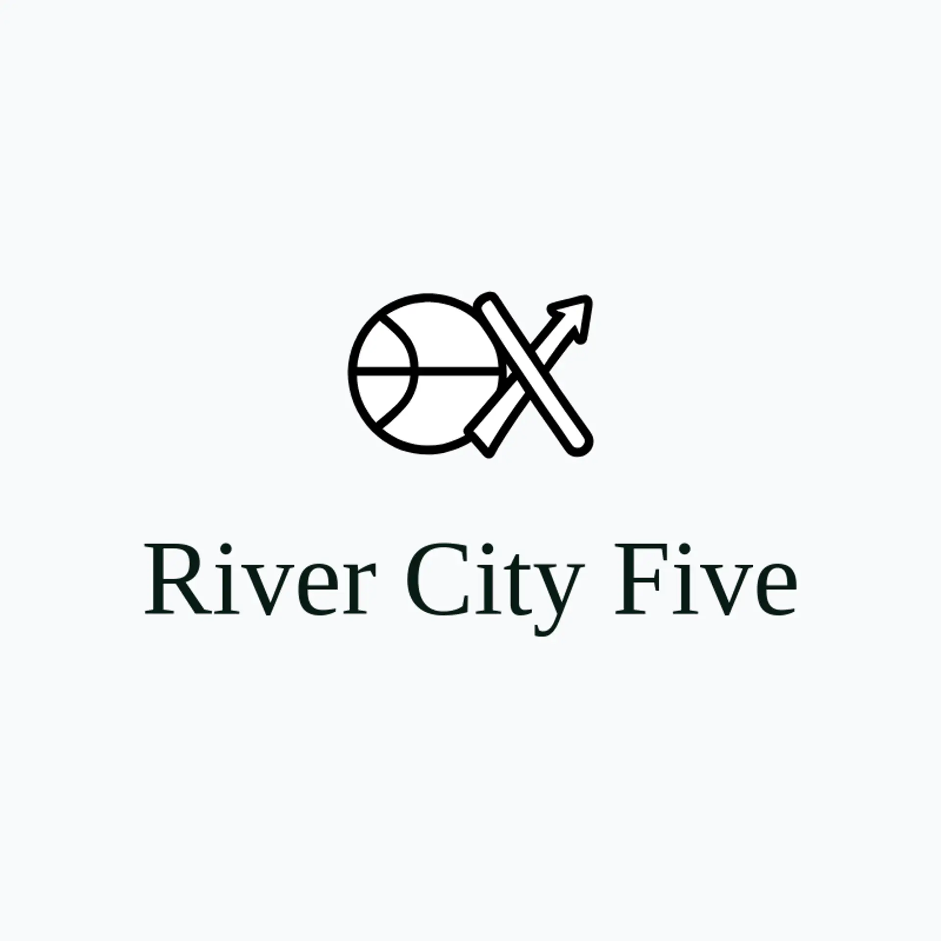 River City Five logo for basketball team