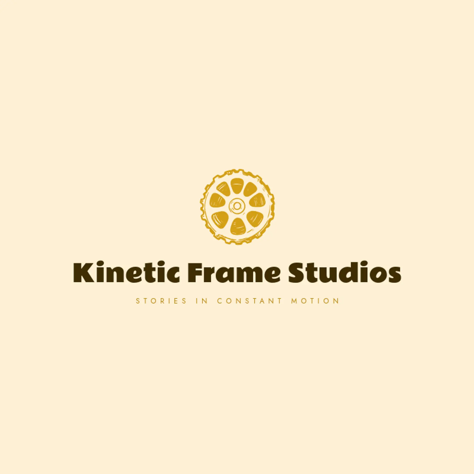 Kinetic Frame Studios logo for movie