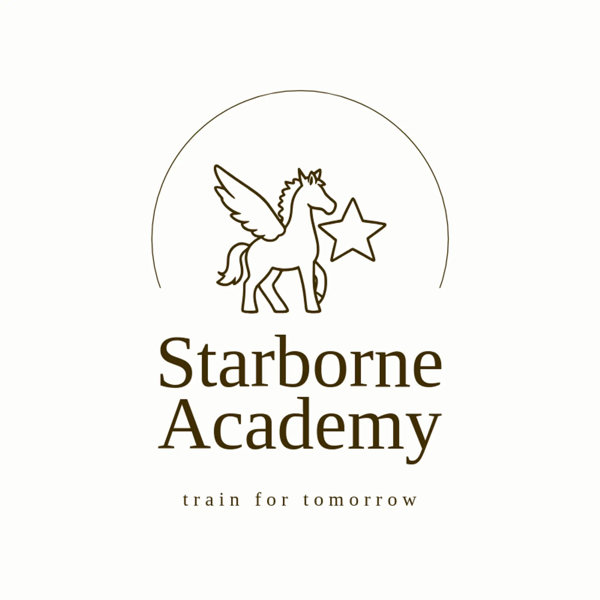 Starborne Academy logo for pegasus