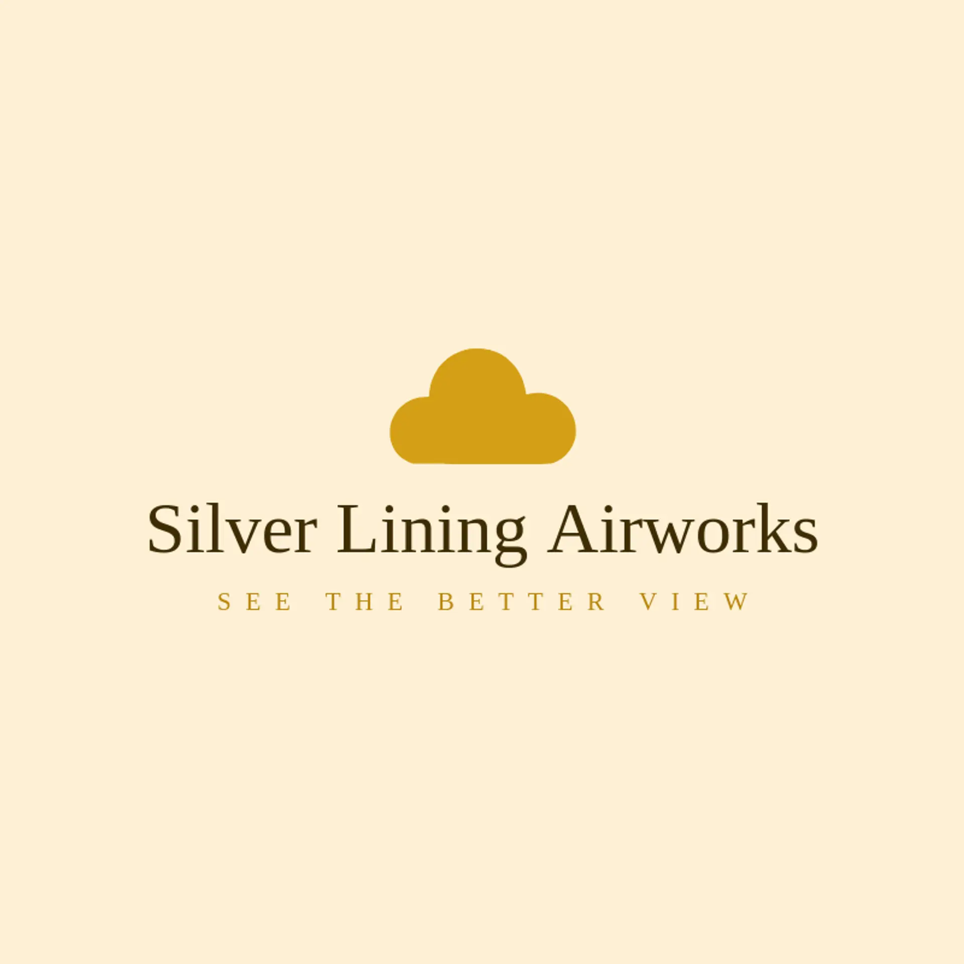 Silver Lining Airworks logo for aviator