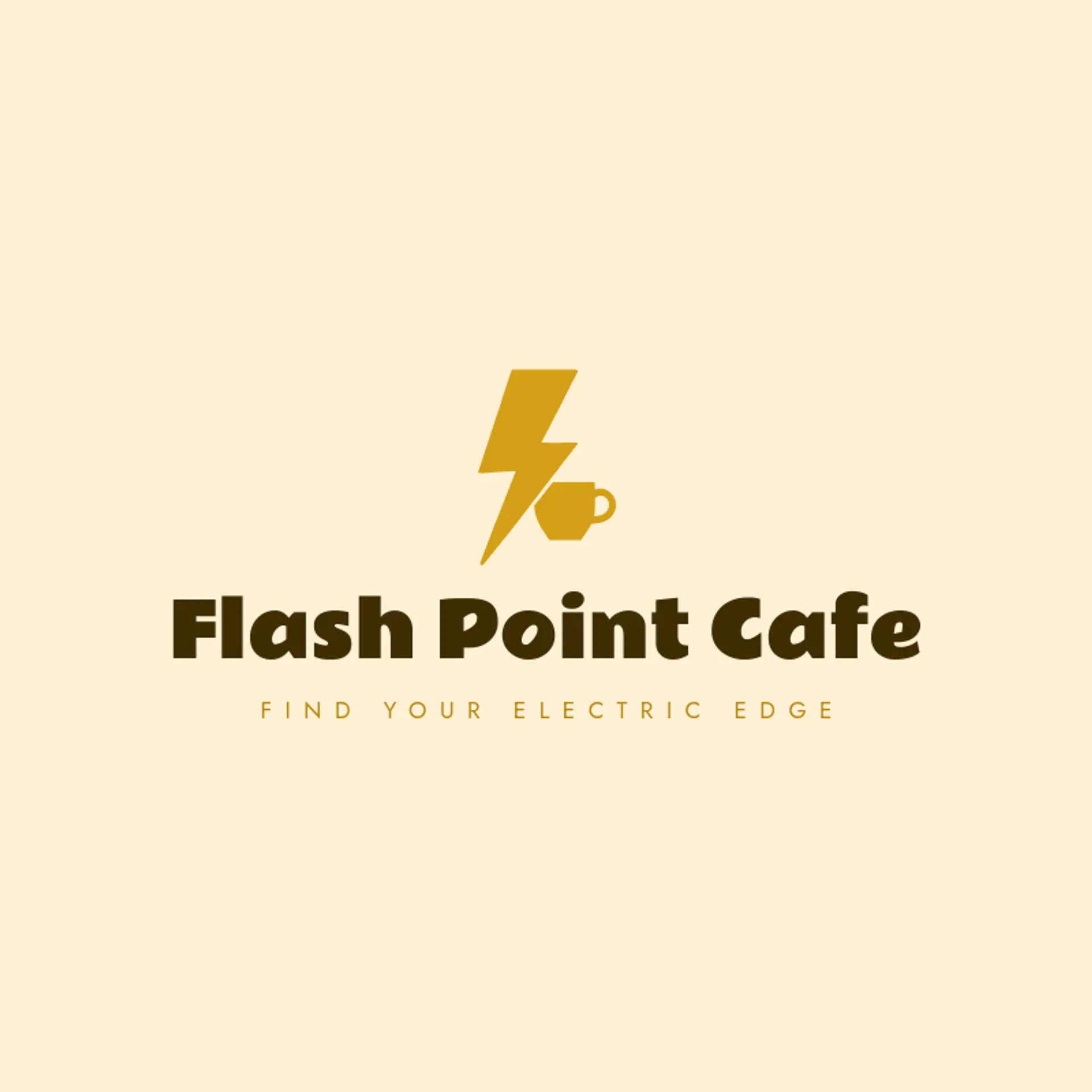 Flash Point Cafe logo for cyber cafe