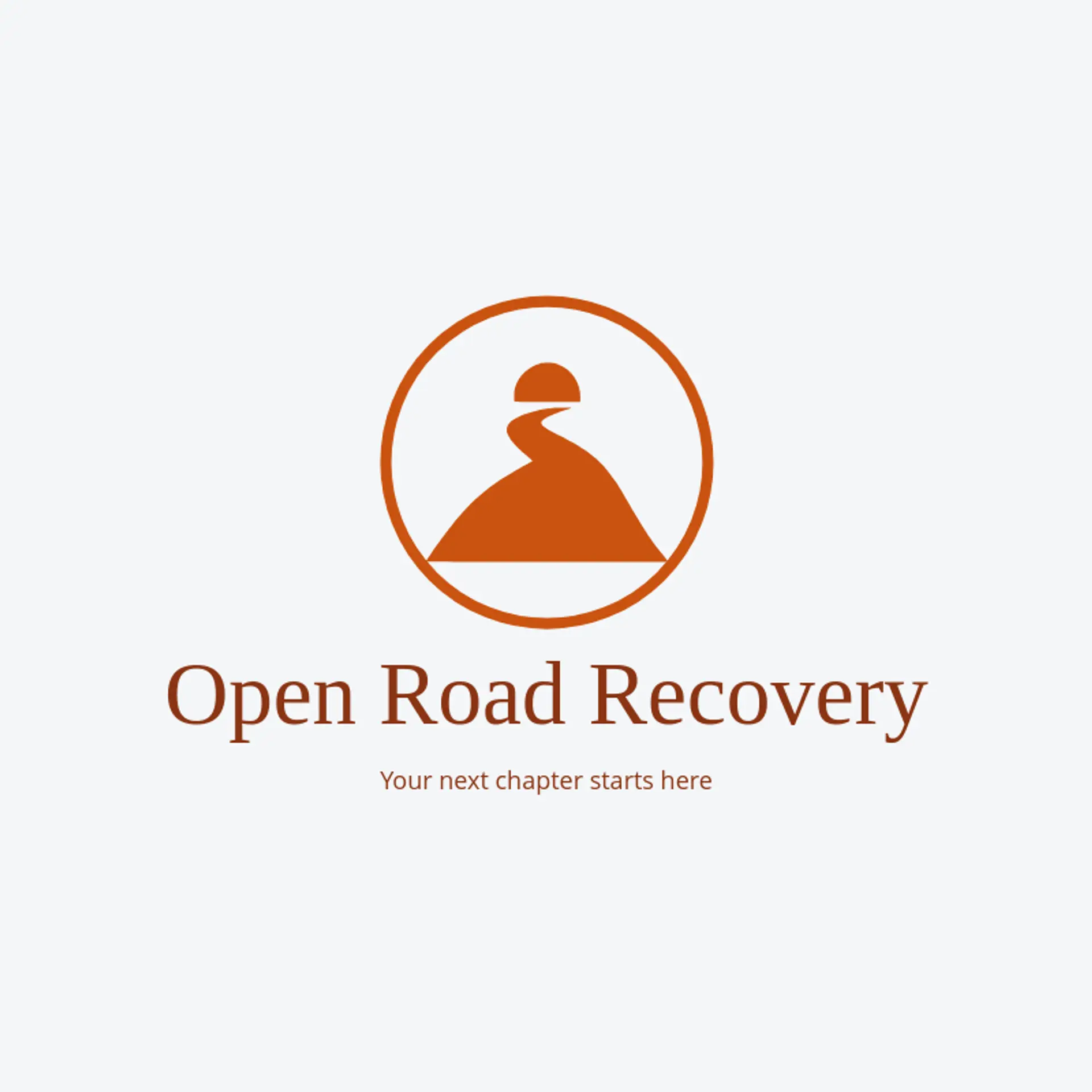 Open Road Recovery logo for recovery