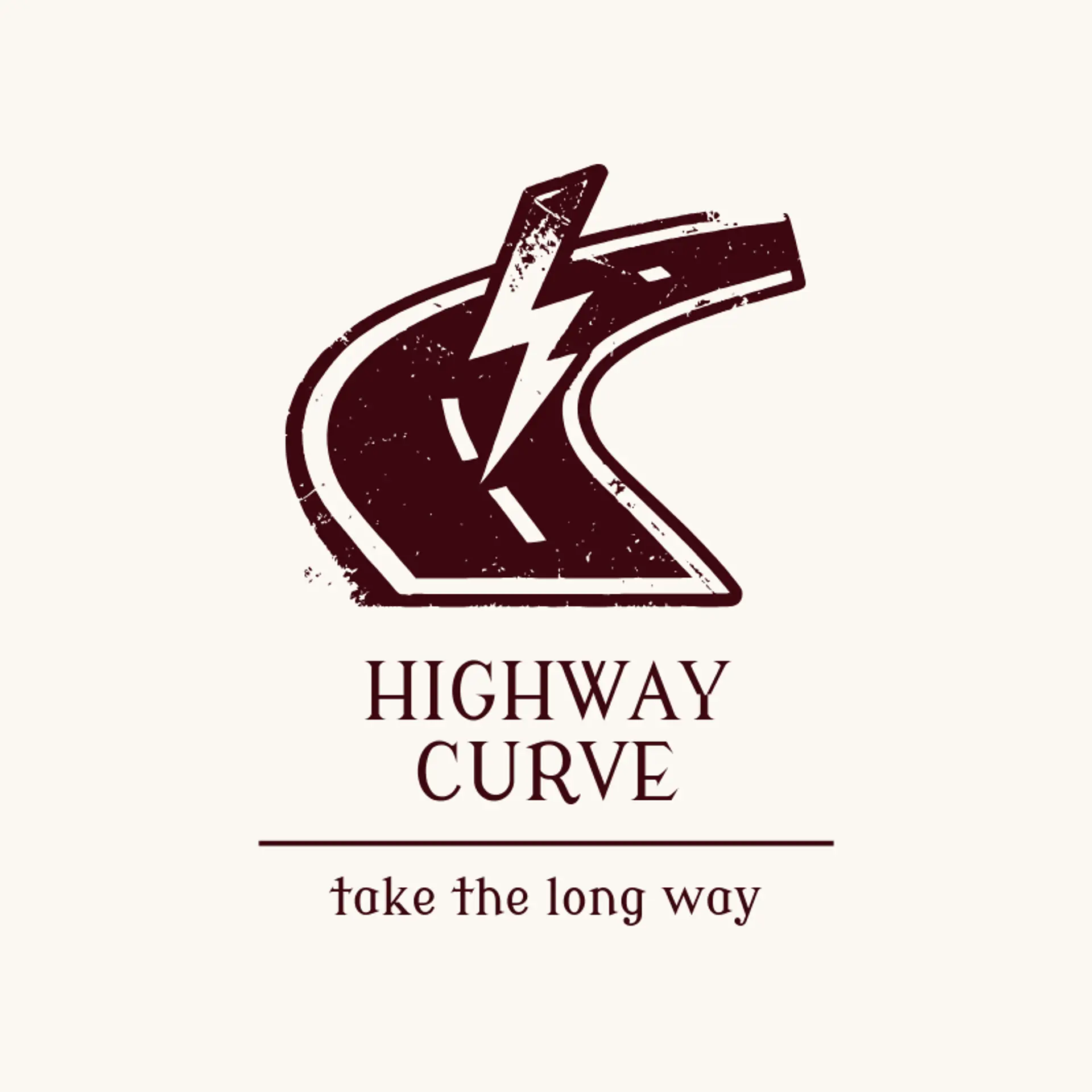 Highway Curve logo for motor shop