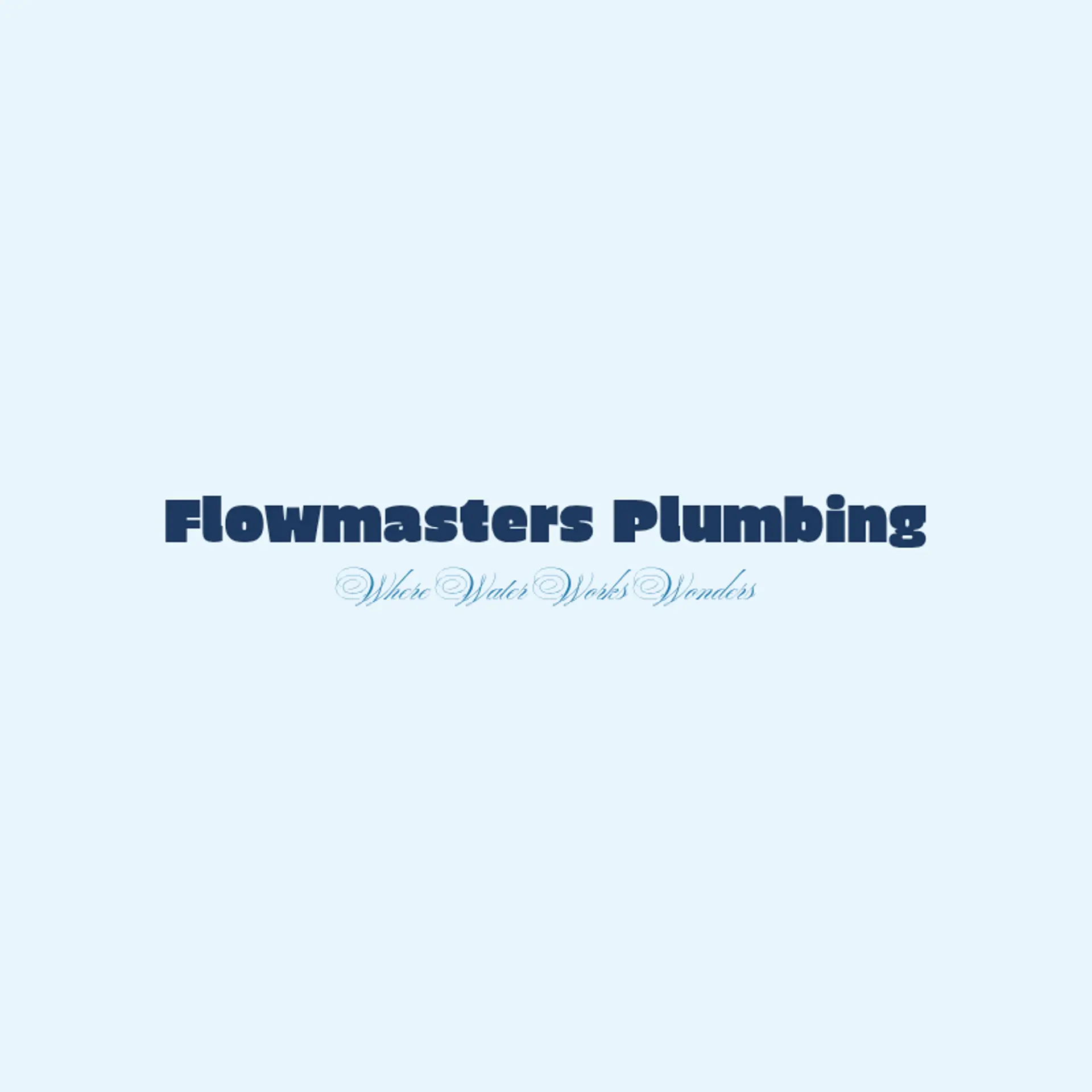 SwiftFlow Plumbing logo for plumbing