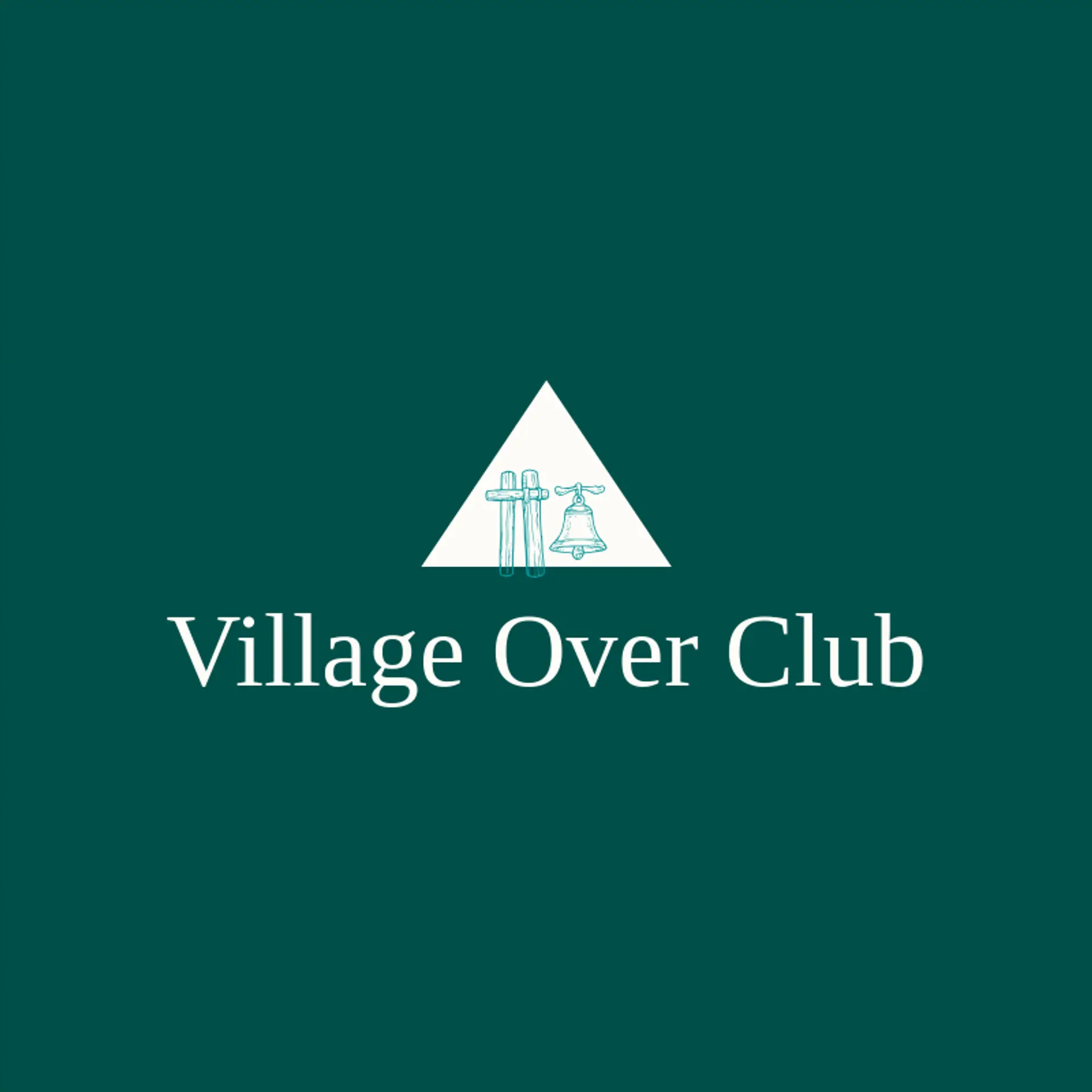 Village Over Club logo for cricket team