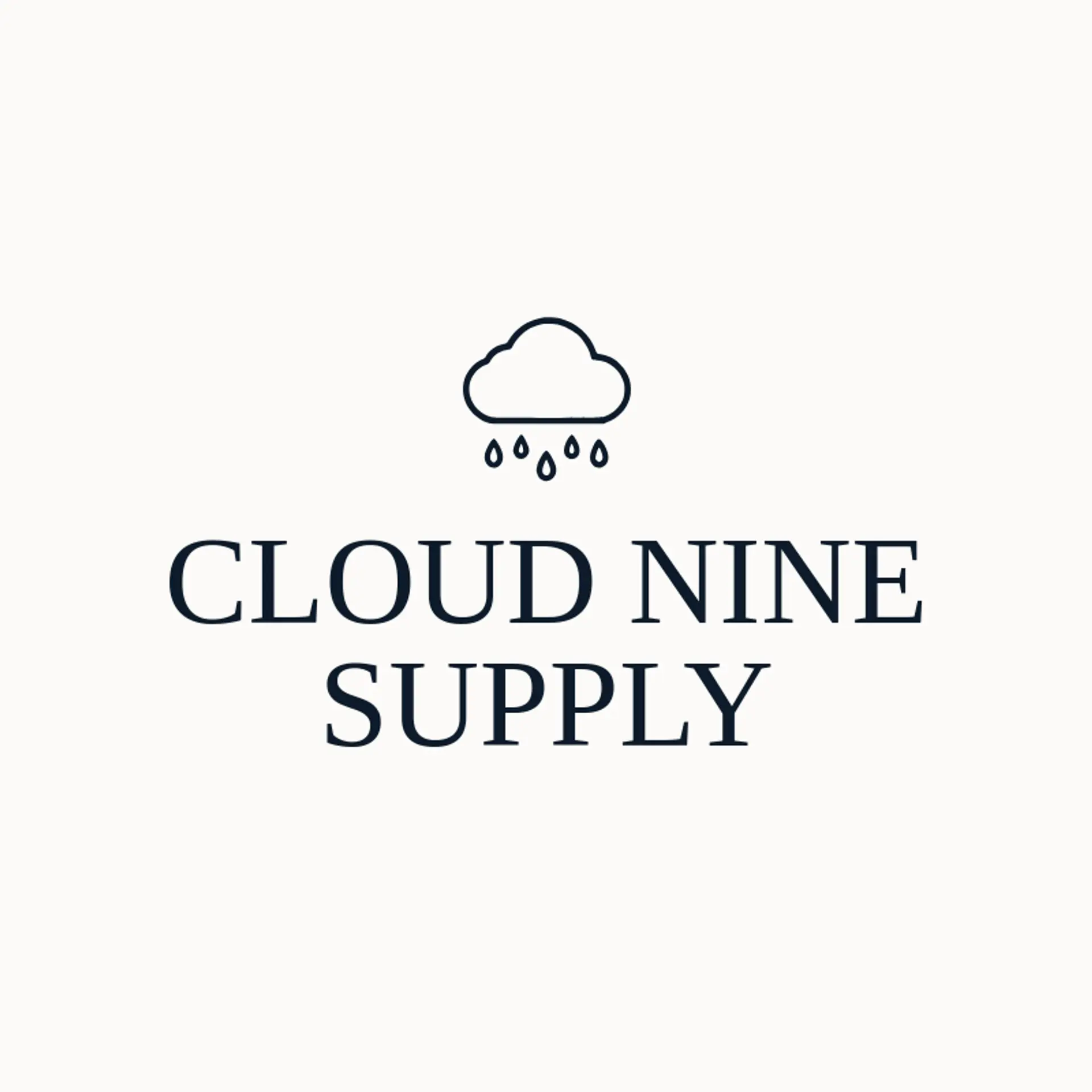 Cloud Nine Supply logo for drip