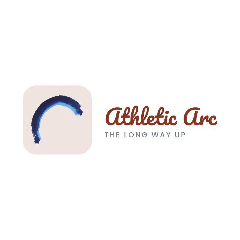 The gym name Athletic Arc as a branded logo in a brush paint style