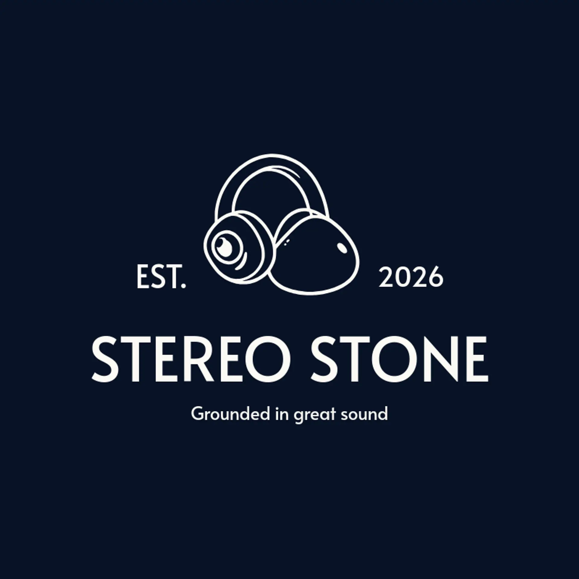 Stereo Stone logo for headphones