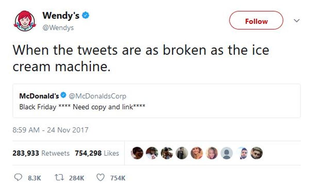 Wendy's and McDonald's | Source