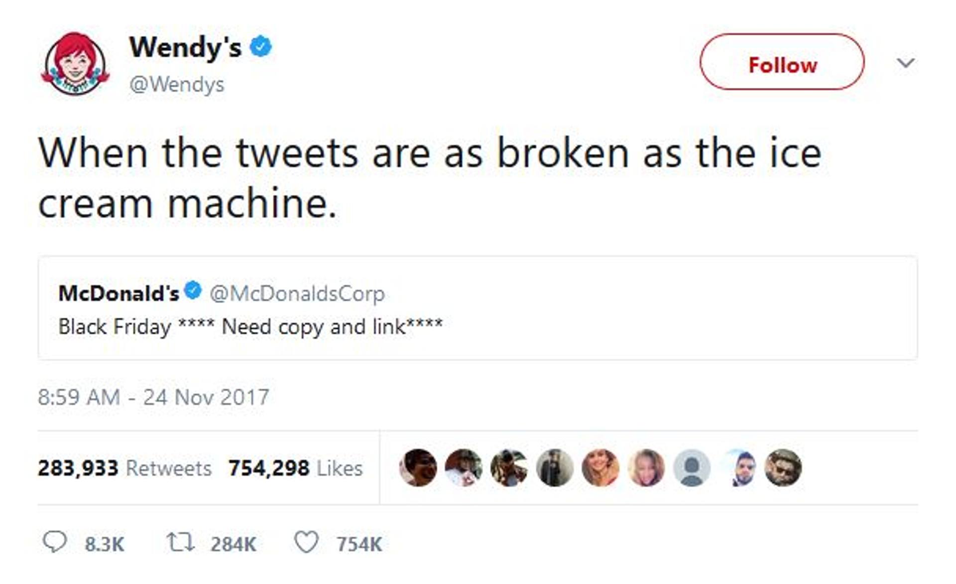 Wendy's and McDonald's | Source