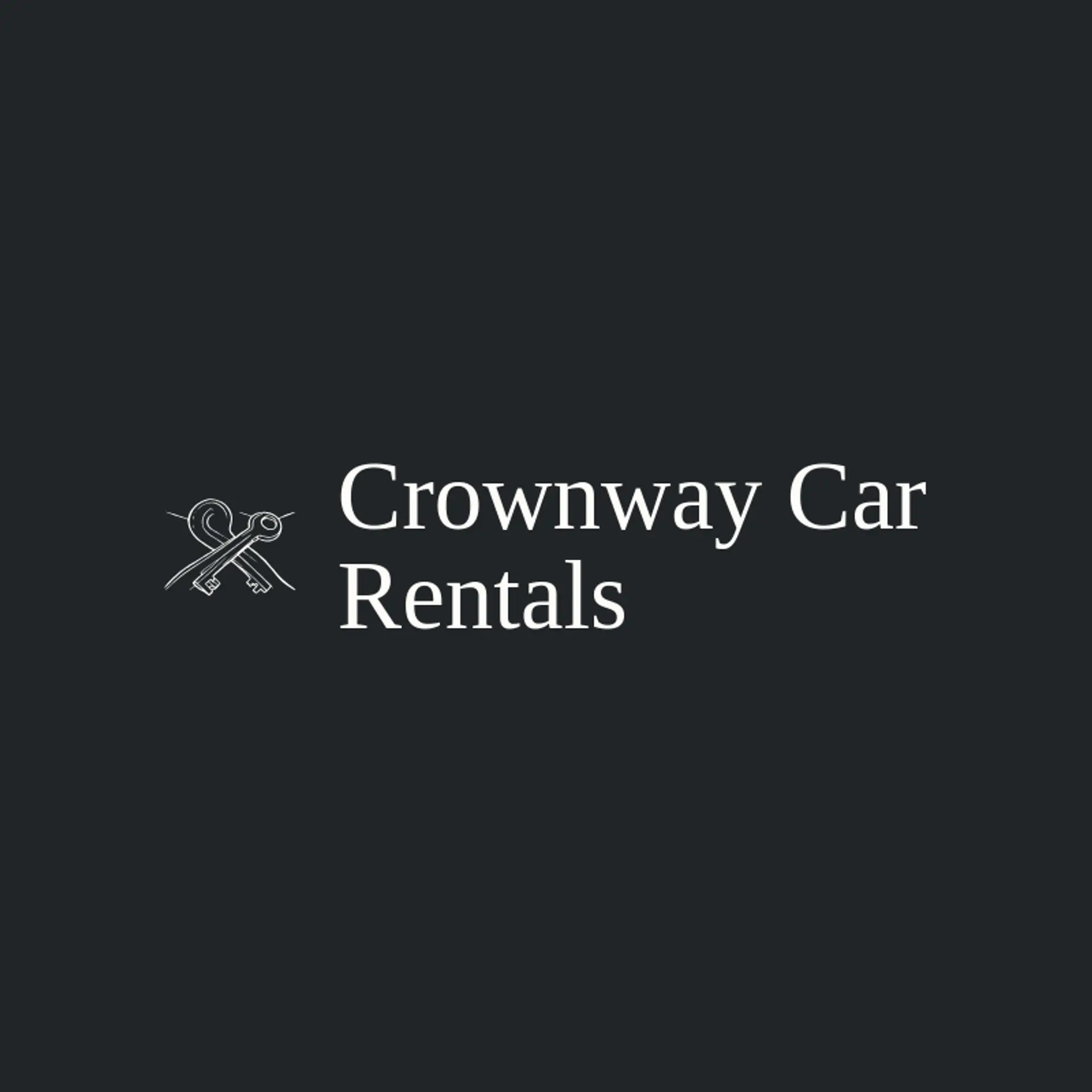 Crownway Car Rentals logo for highway