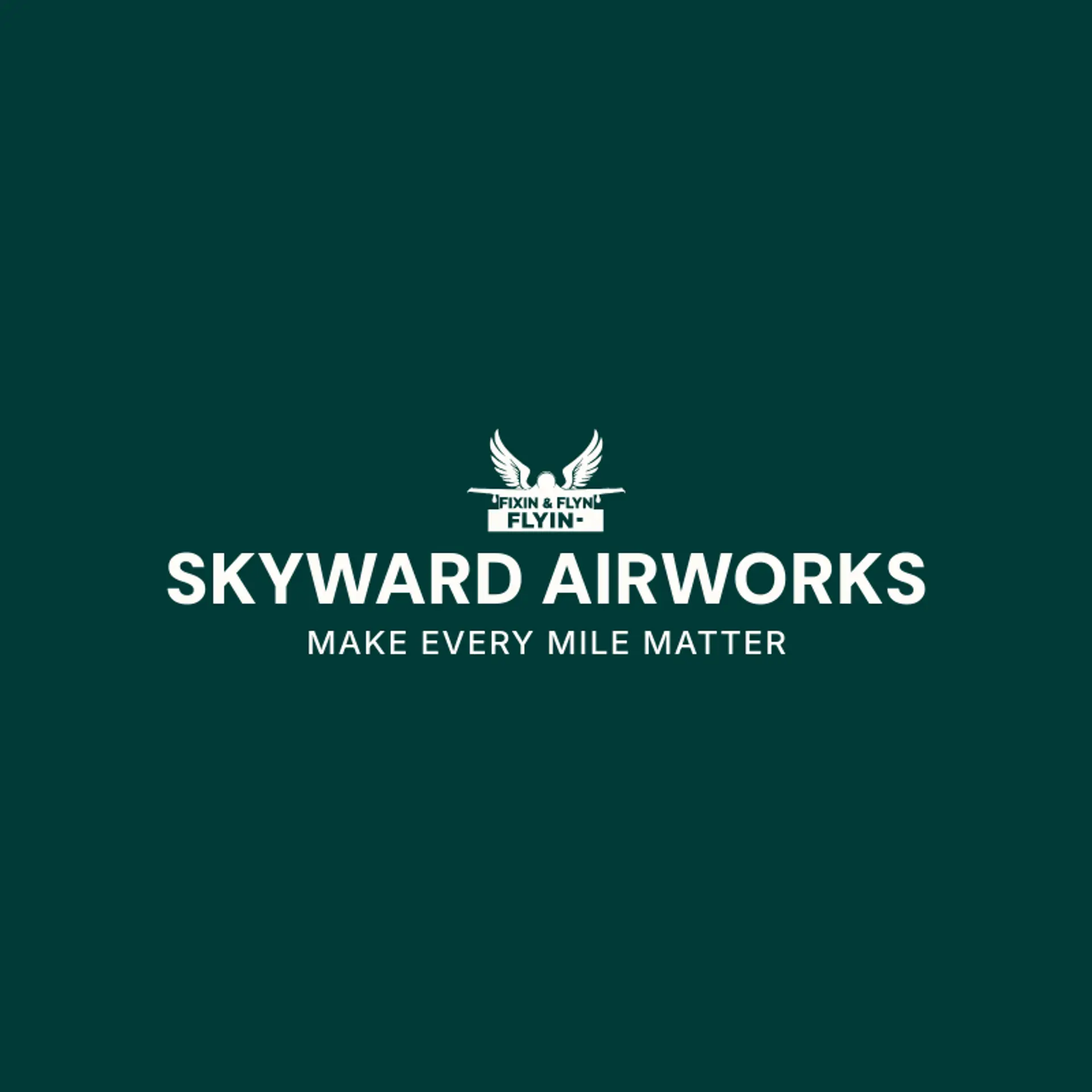 Skyward Airworks logo for aero