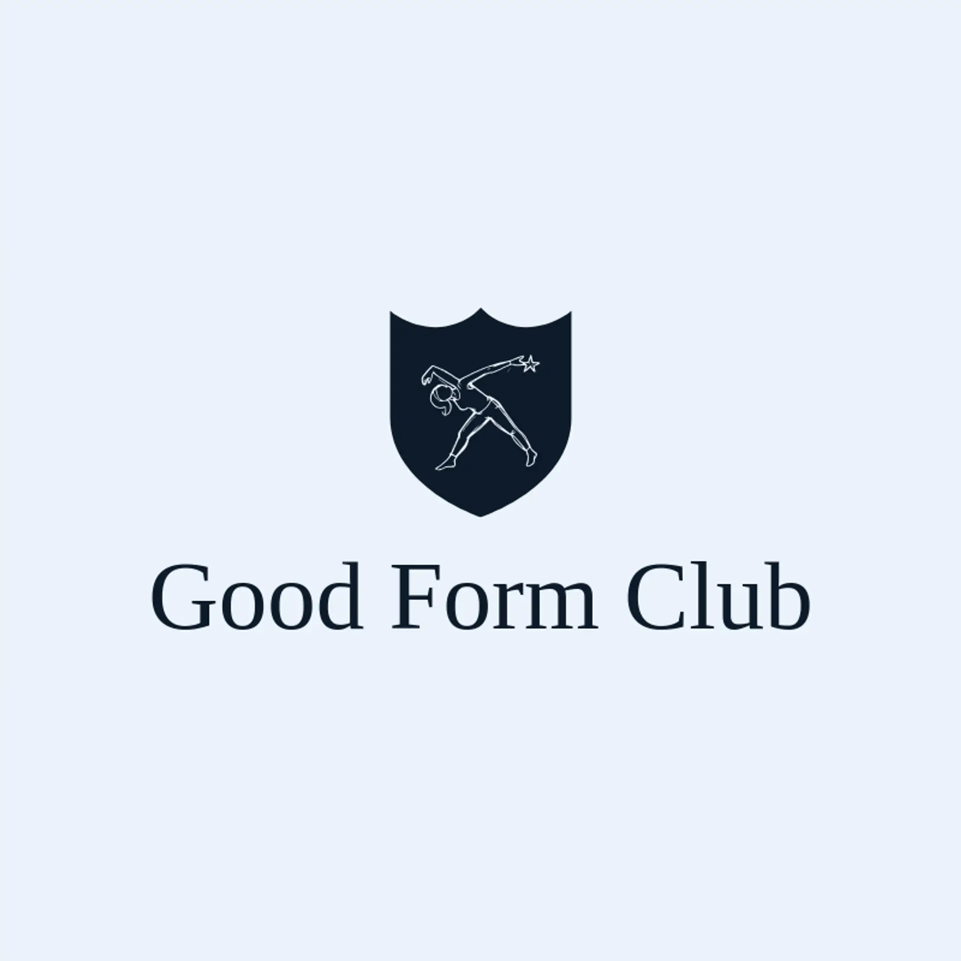 Good Form Club logo for exercise