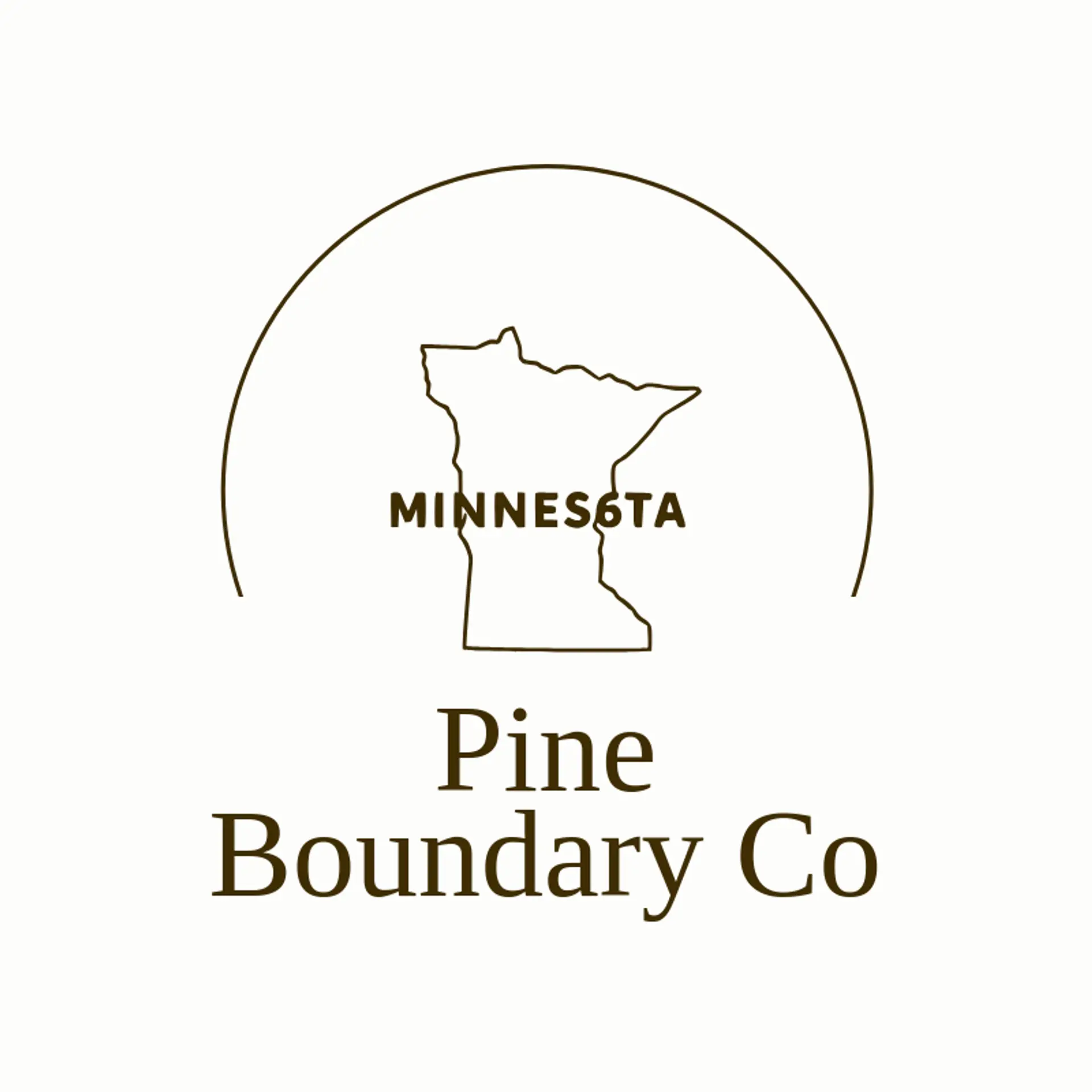 Pine Boundary Co logo for minnesota