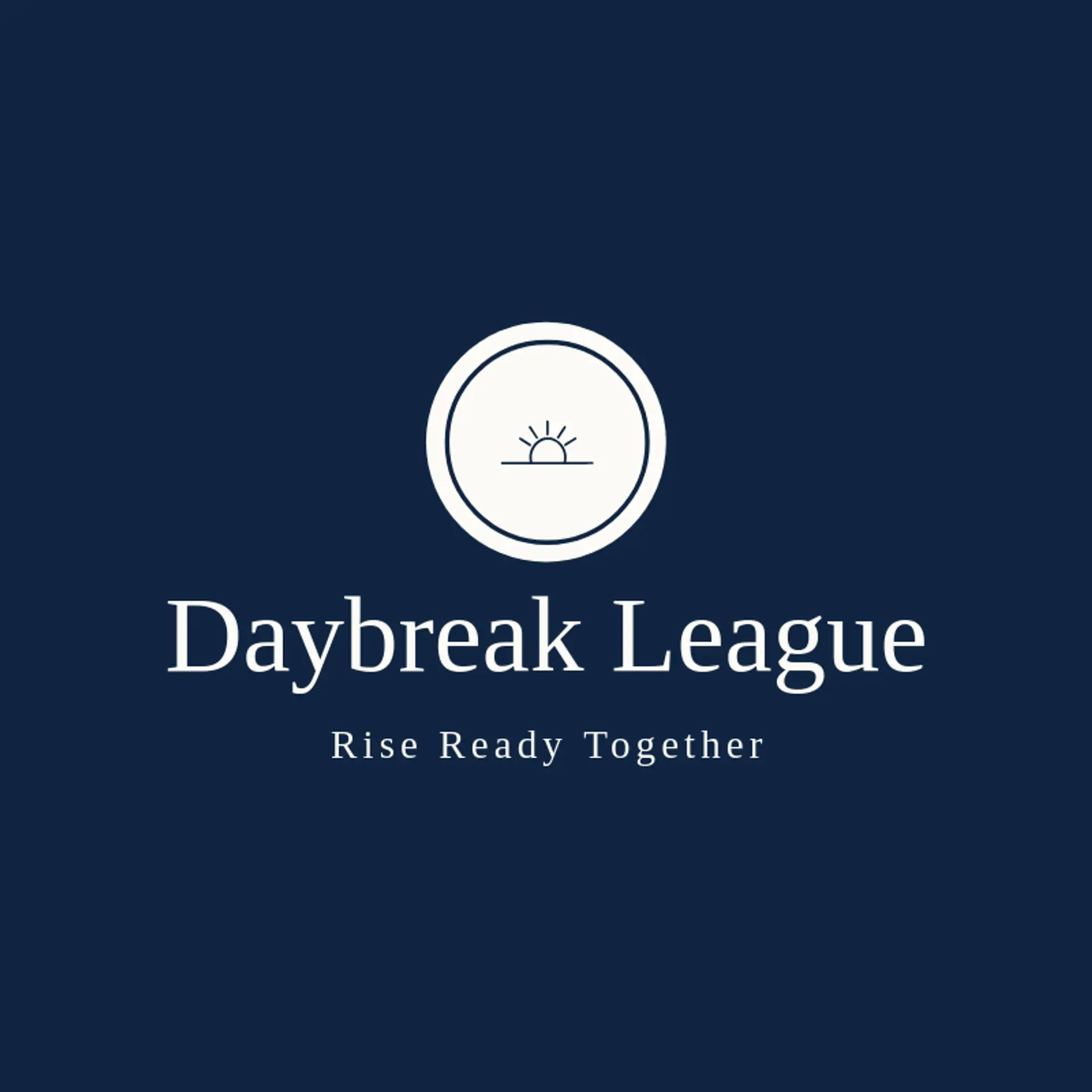 Daybreak League logo for sunshine