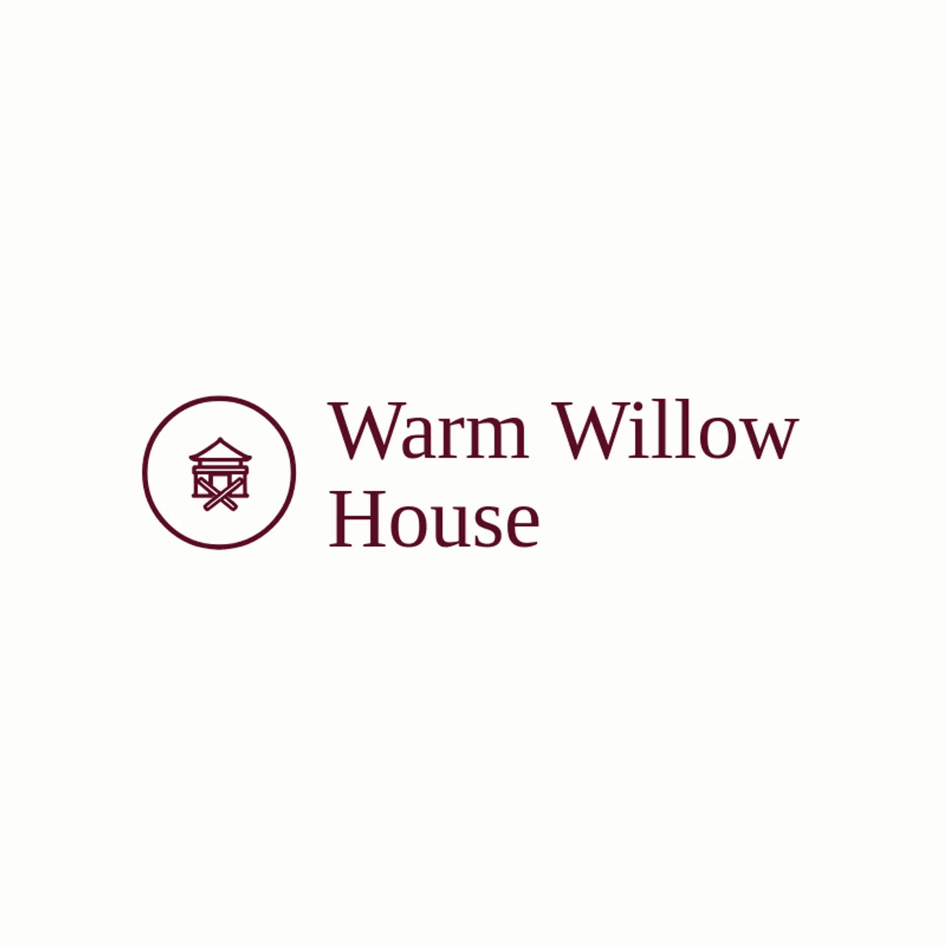 Warm Willow House logo for chinese restaurant