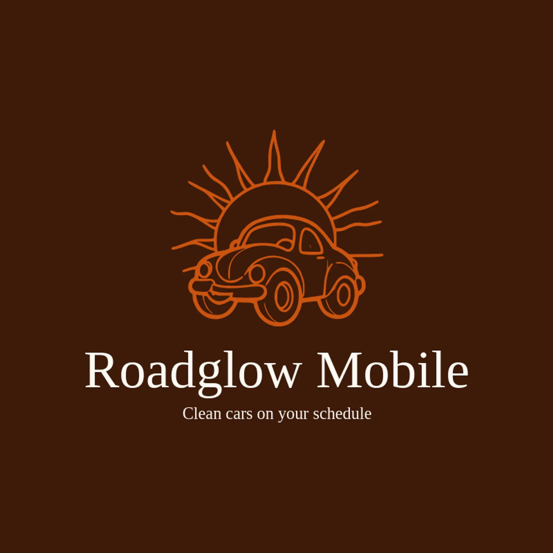 Roadglow Mobile logo for mobile detailing