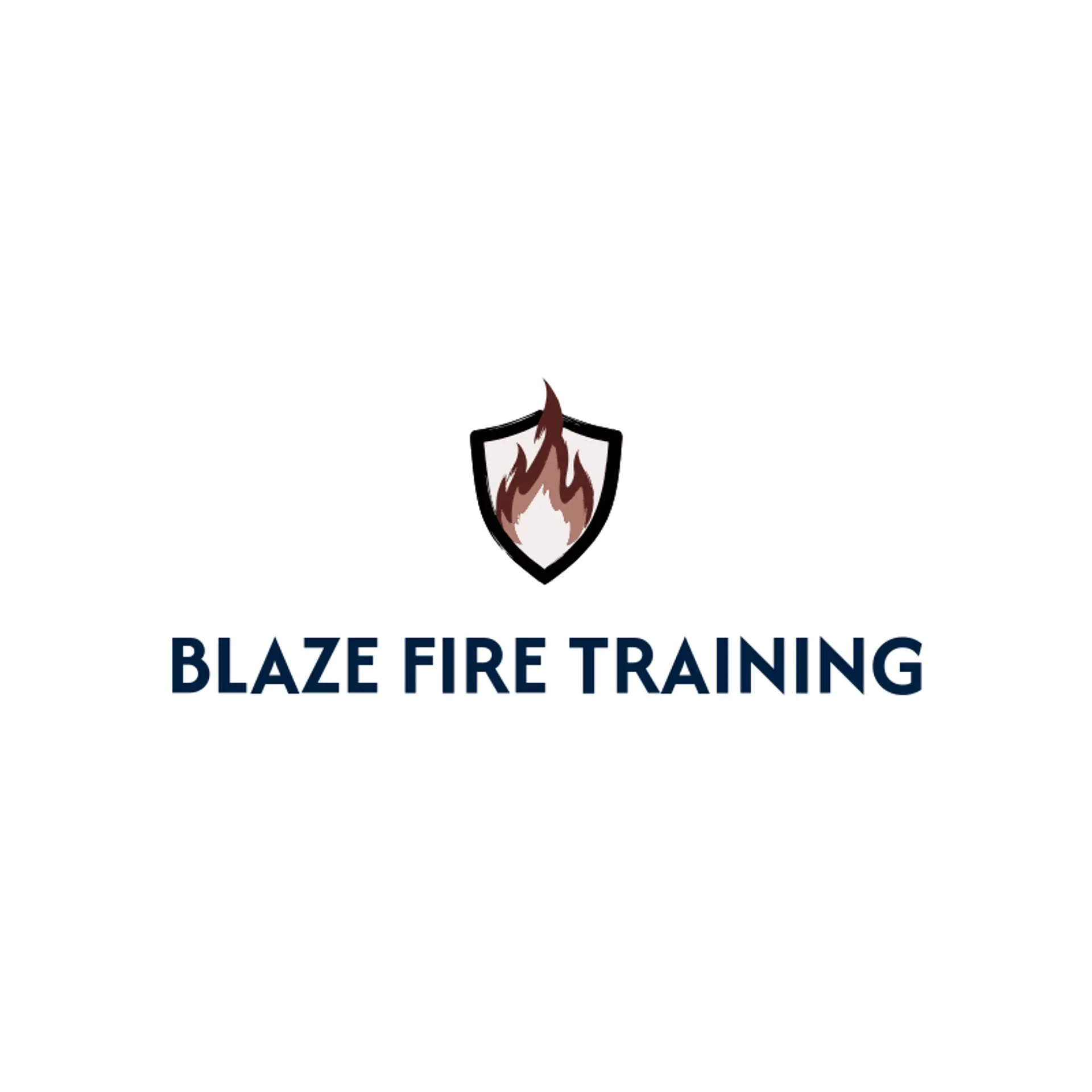 Blaze Fire Training logo for fire
