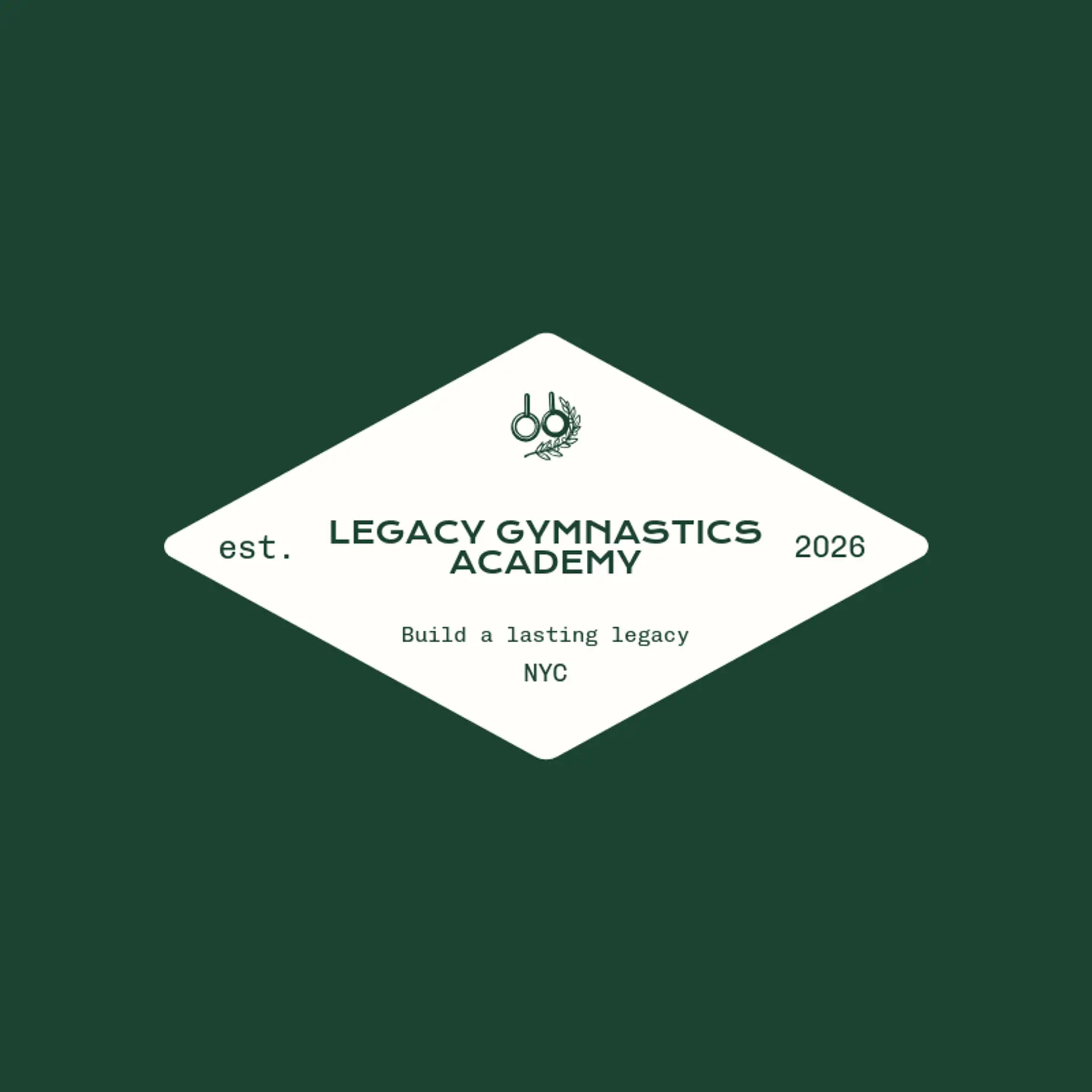 Legacy Gymnastics Academy logo for gymnastics