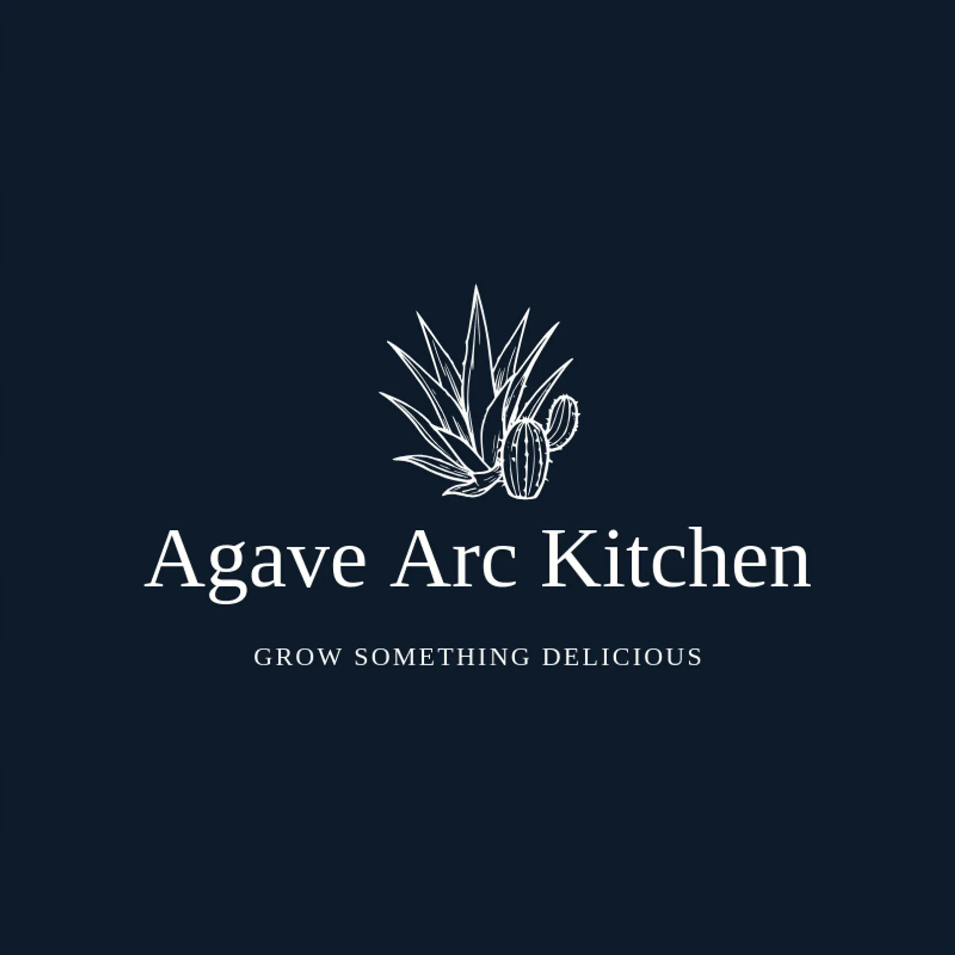 Agave Arc Kitchen logo for mexican restaurant
