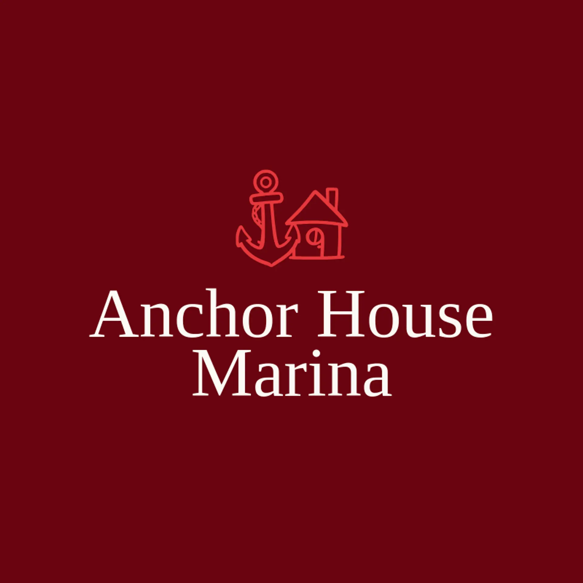 Anchor House Marina logo for harbor