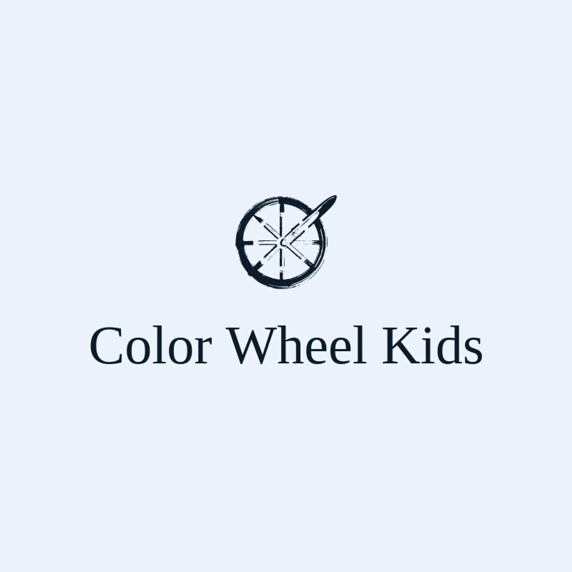 Color Wheel Kids logo for kindergarten