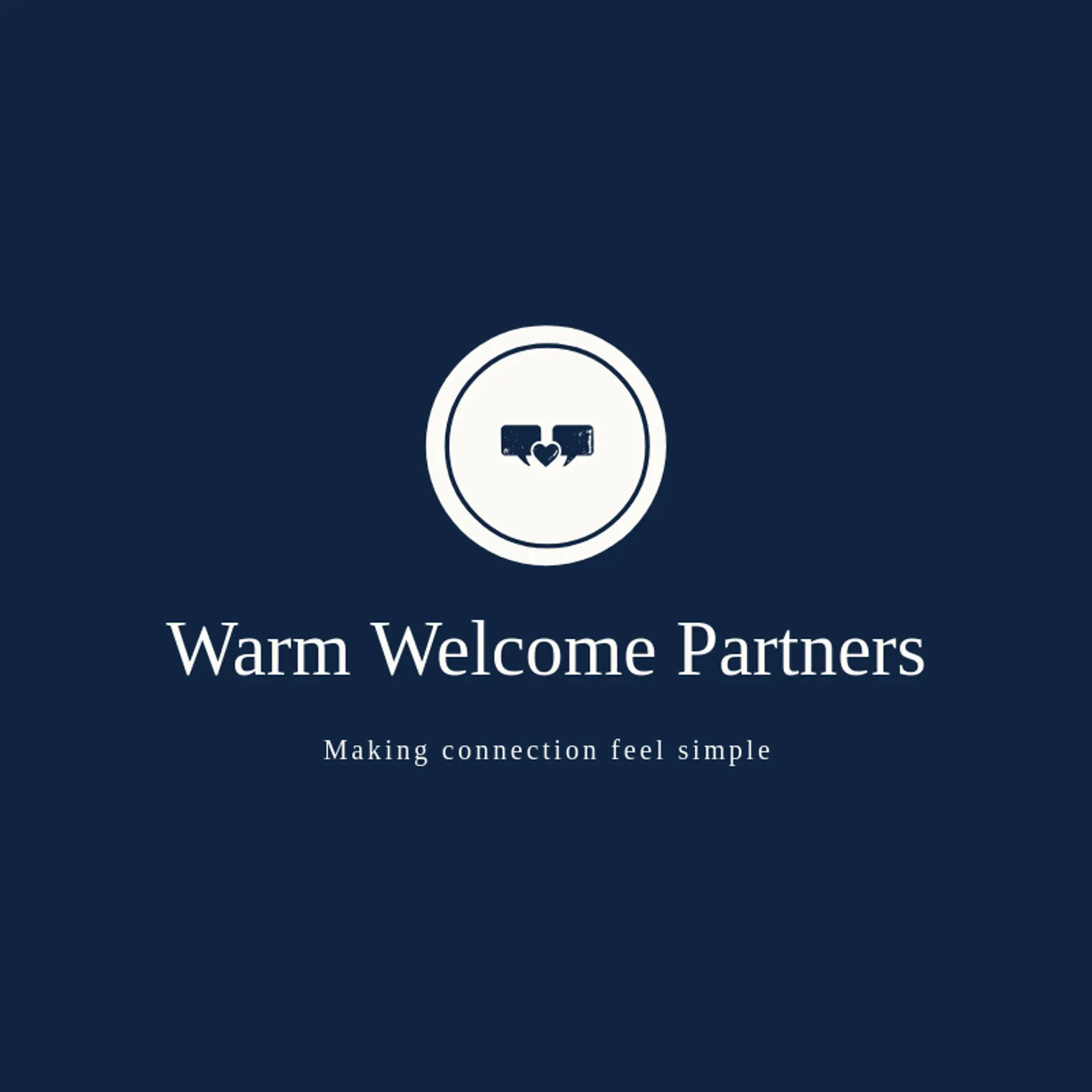 Warm Welcome Partners logo for contact