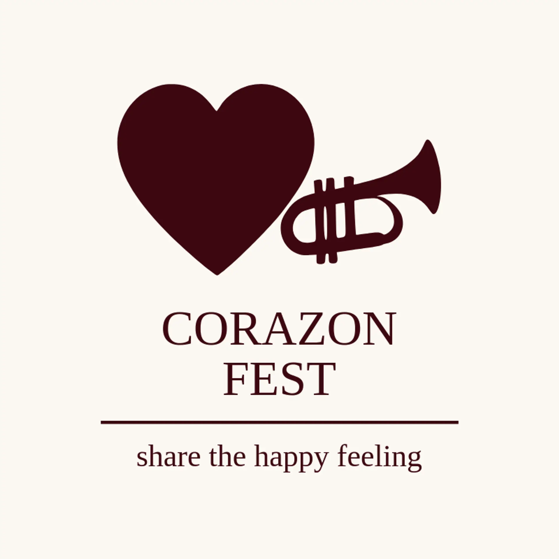 Corazon Fest logo for fiesta