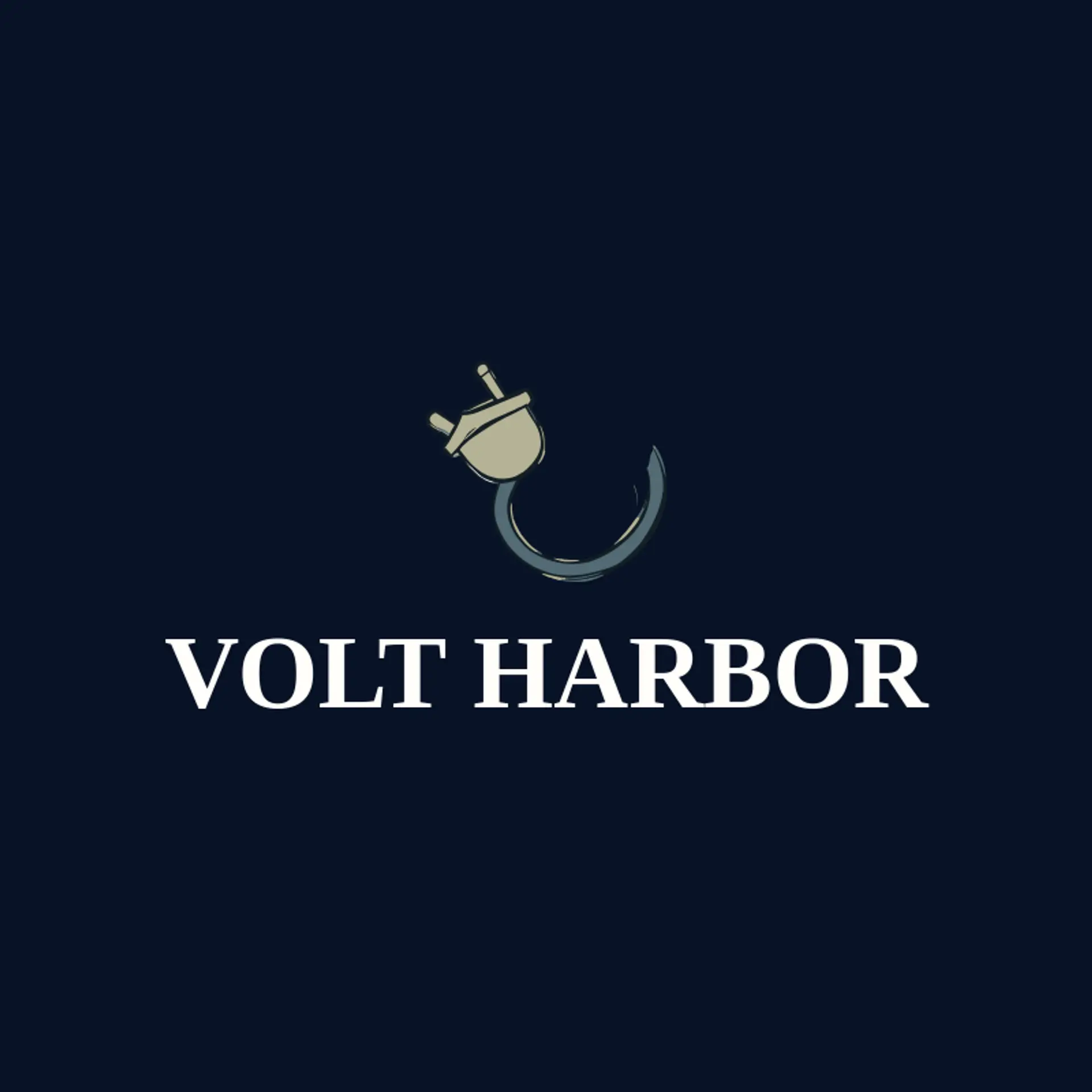 Volt Harbor logo for plug