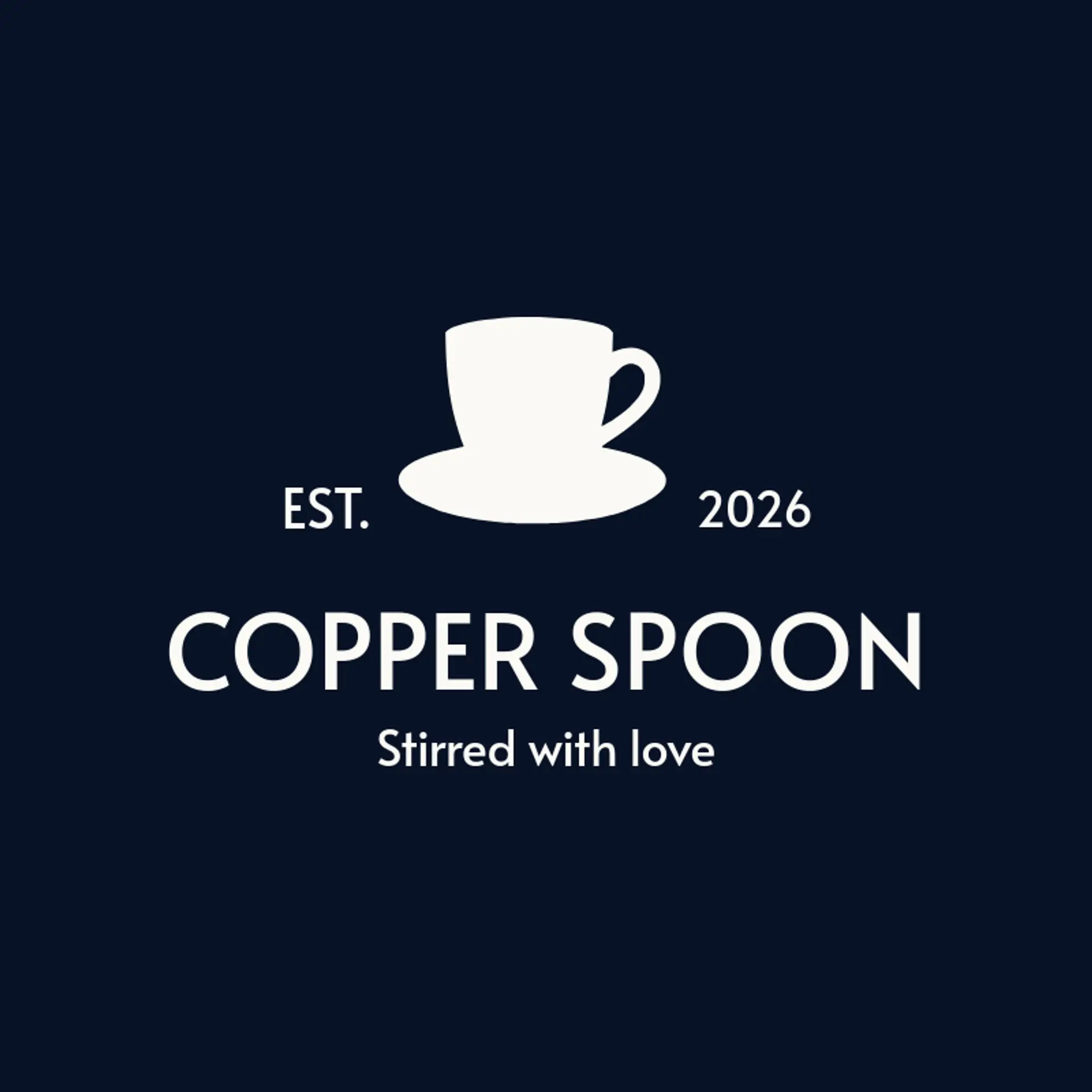 Copper Spoon logo for canteen