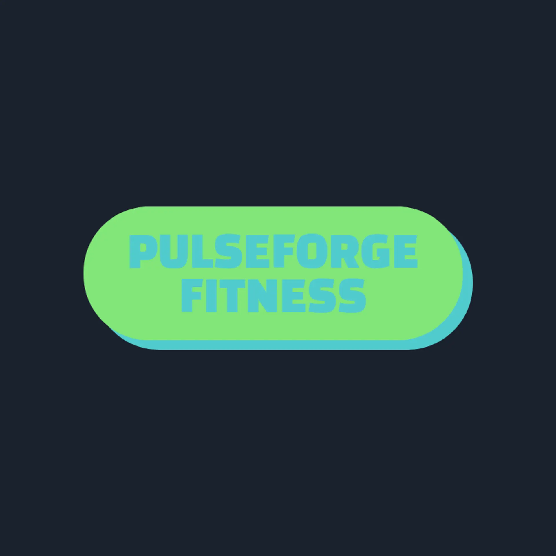 PulseForge Fitness logo for fitness training