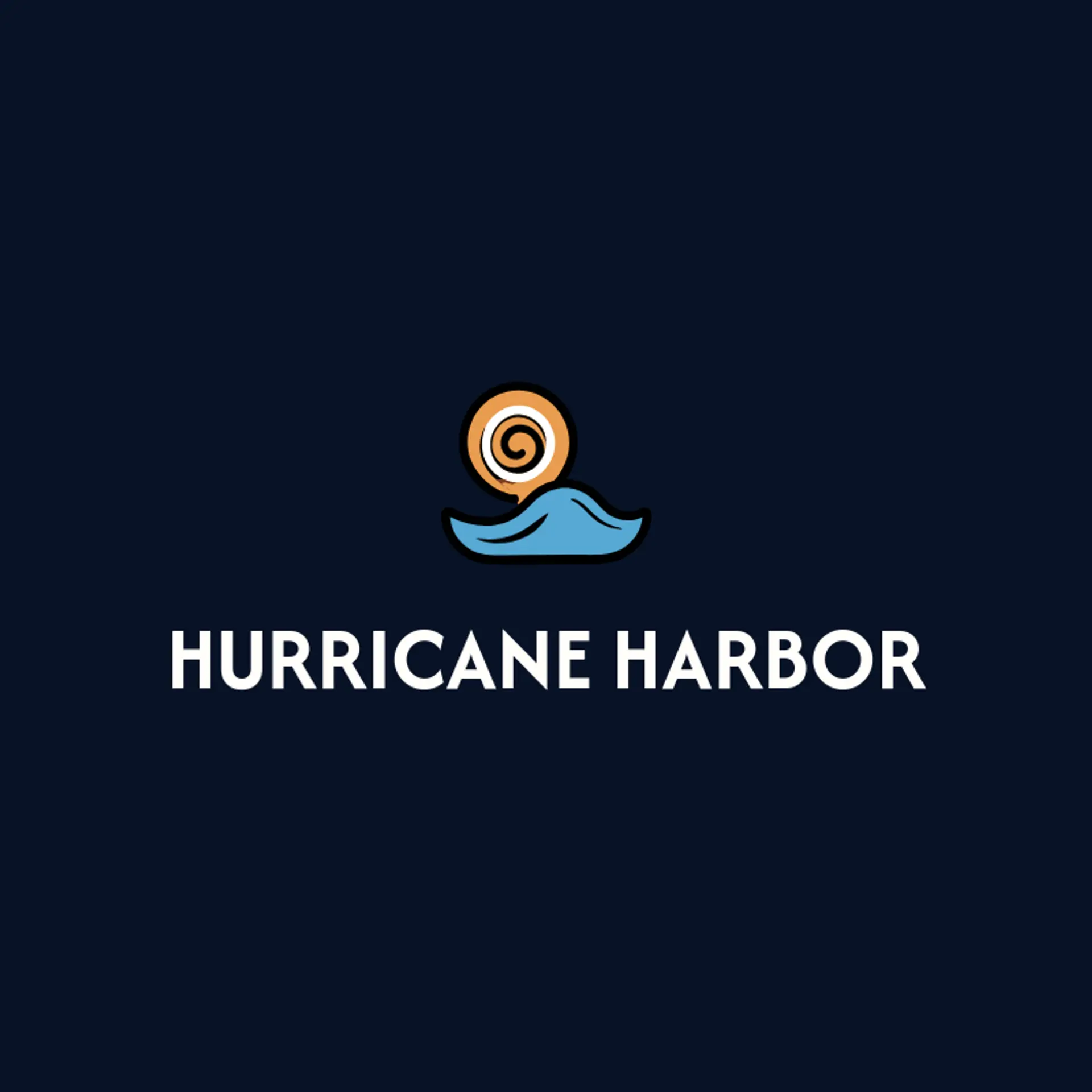 Hurricane Harbor logo for hurricane