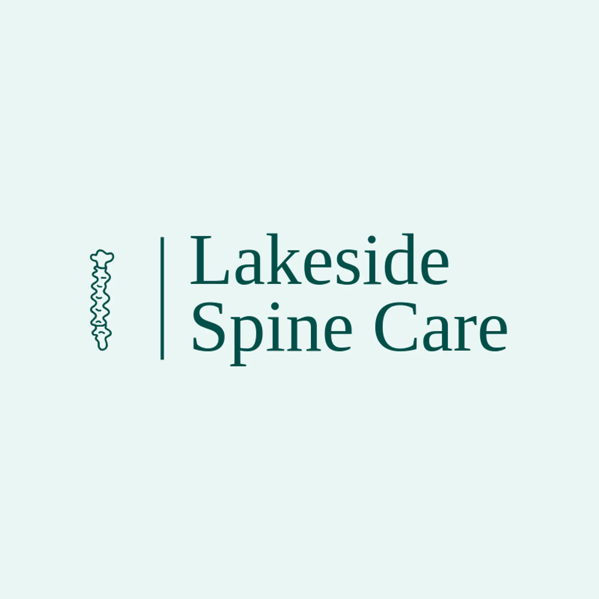 Lakeside Spine Care logo for spine