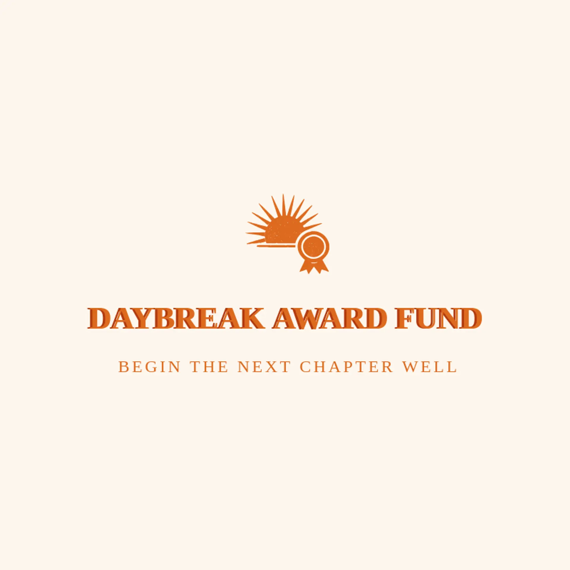 Daybreak Award Fund logo for scholarship