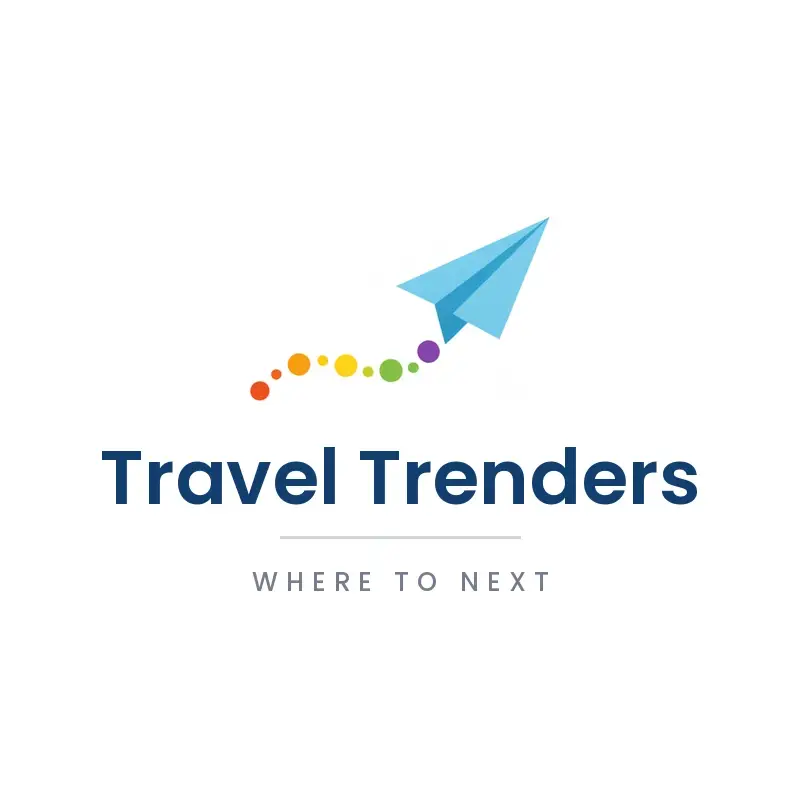 The travel name Travel Trenders as a branded logo in a minimal style