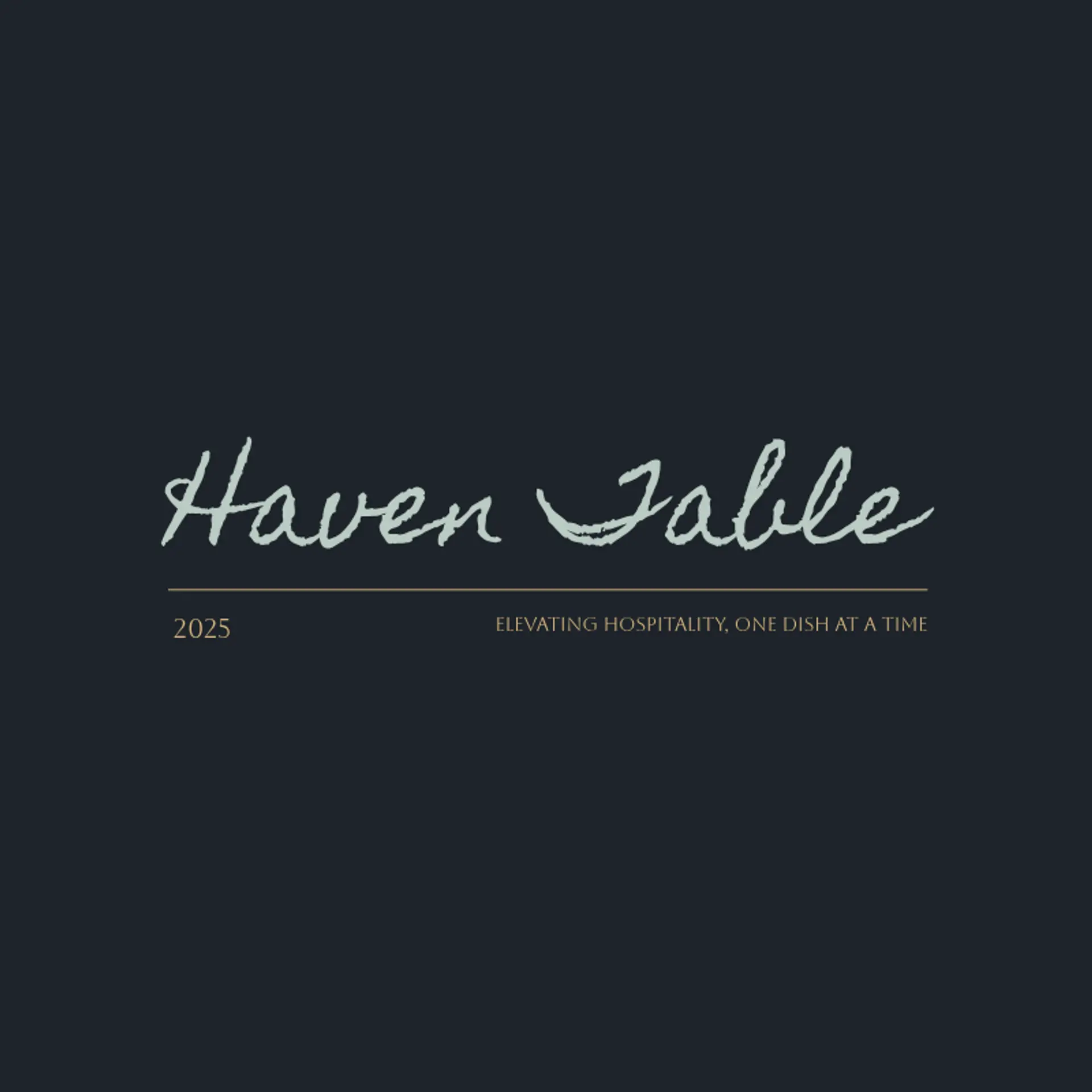 Harvest & Haven logo for hotel restaurant
