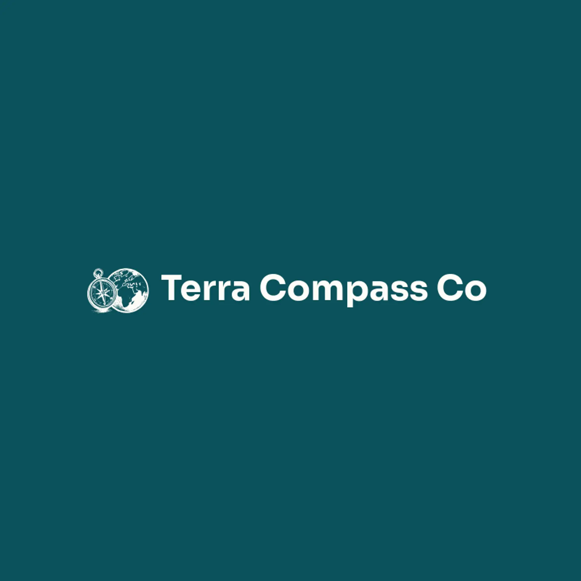 Terra Compass Co logo for globe