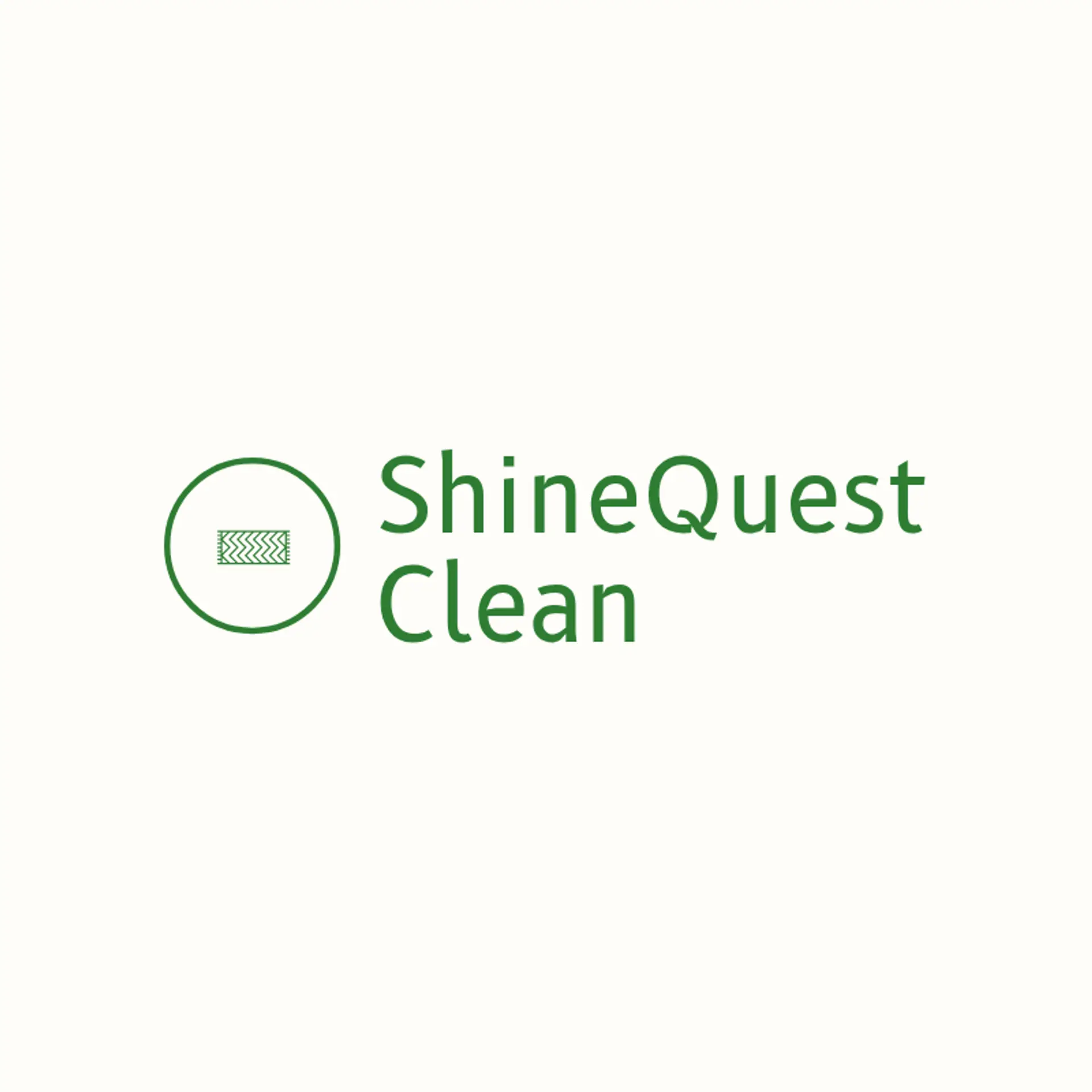 ShineQuest Clean logo for carpet cleaning