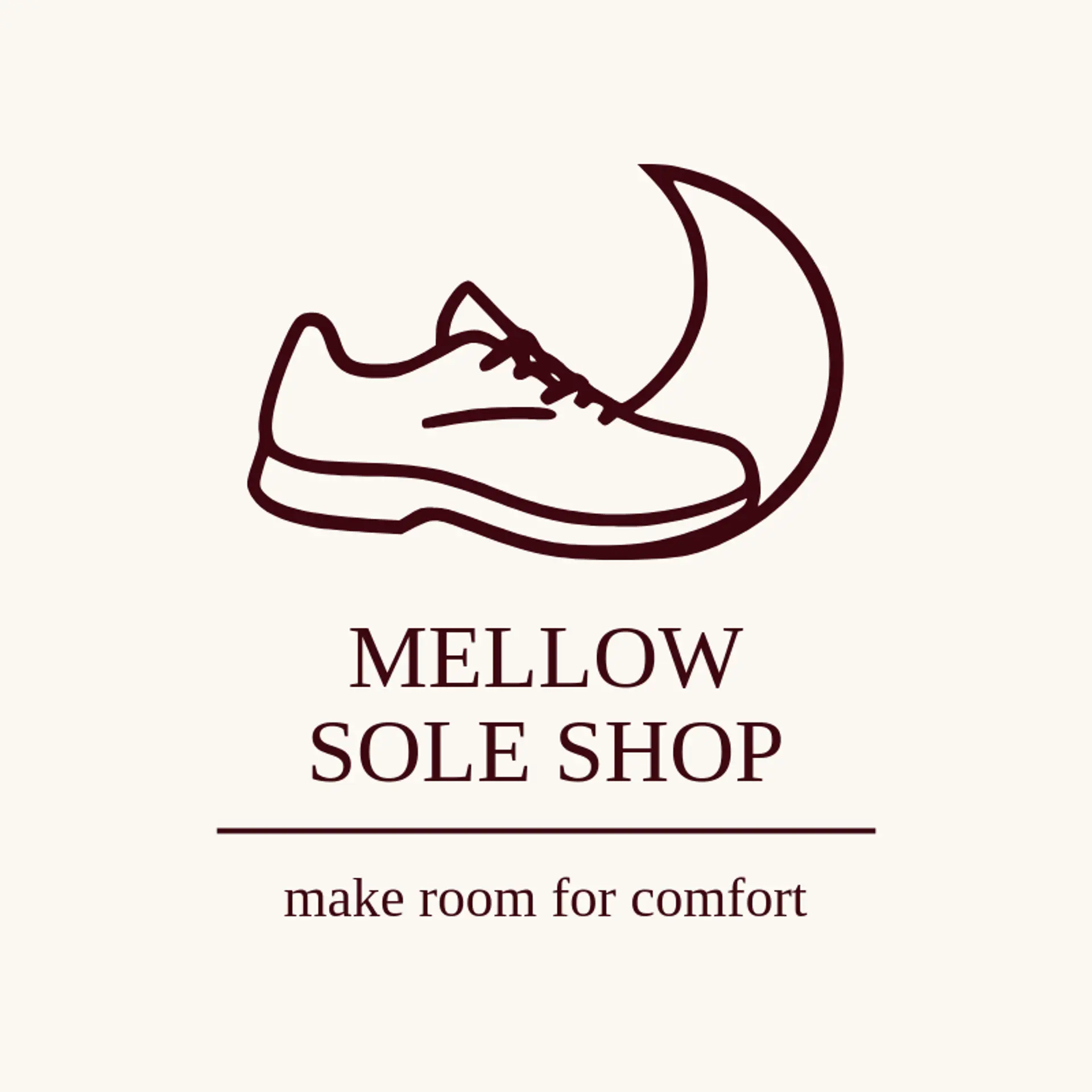 Mellow Sole Shop logo for shoe store
