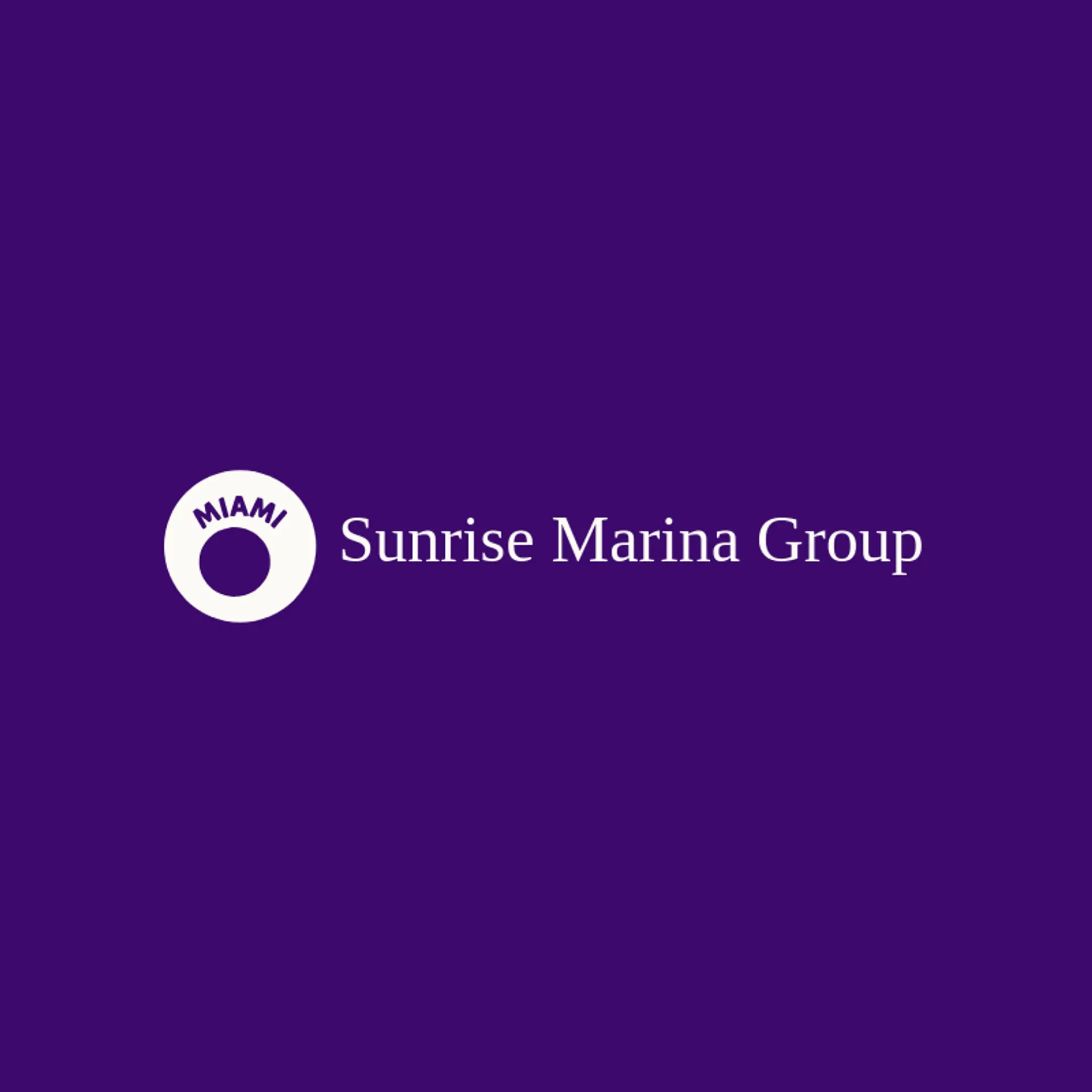 Sunrise Marina Group logo for miami