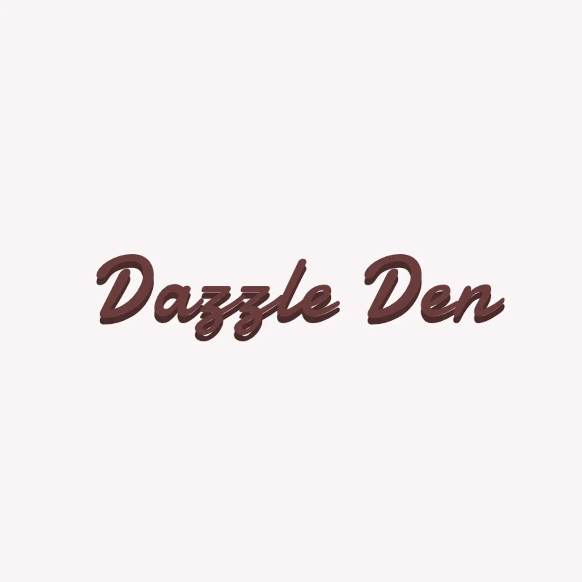 Dazzle Den logo for beauty salon