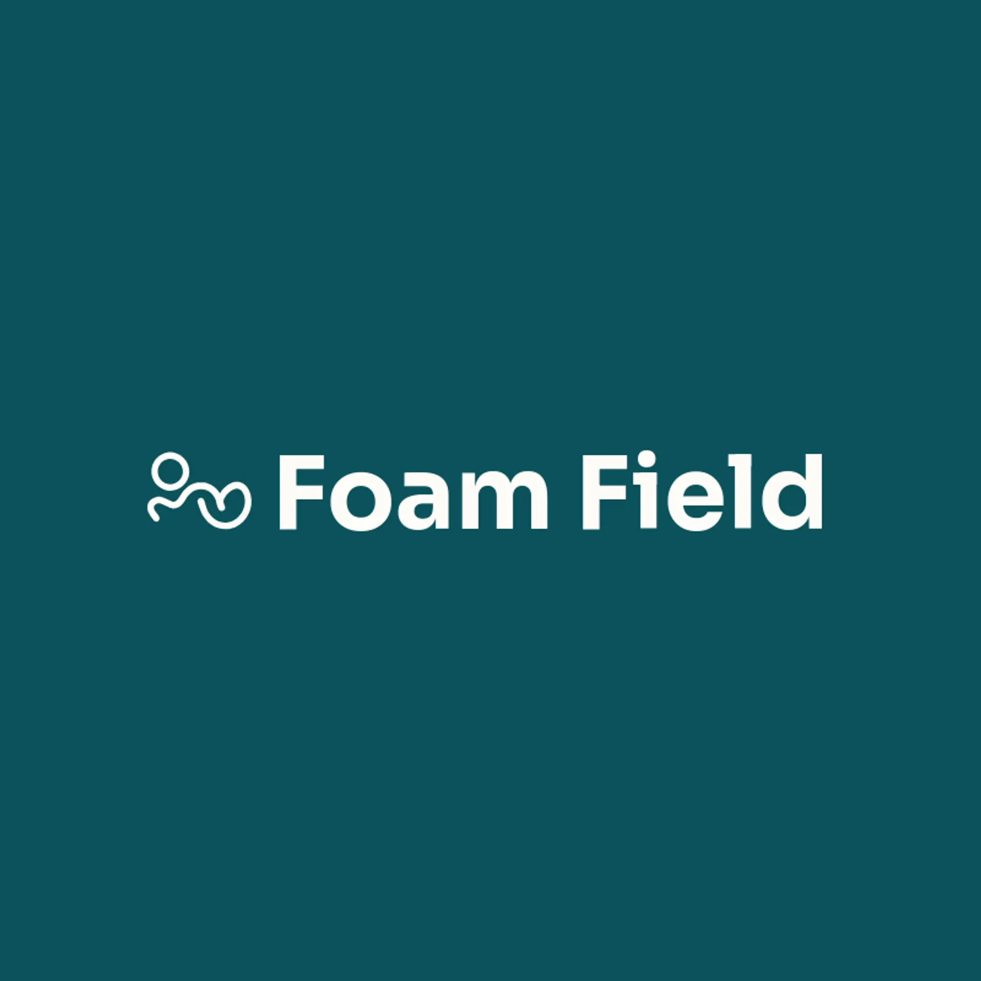 Foam Field logo for soap
