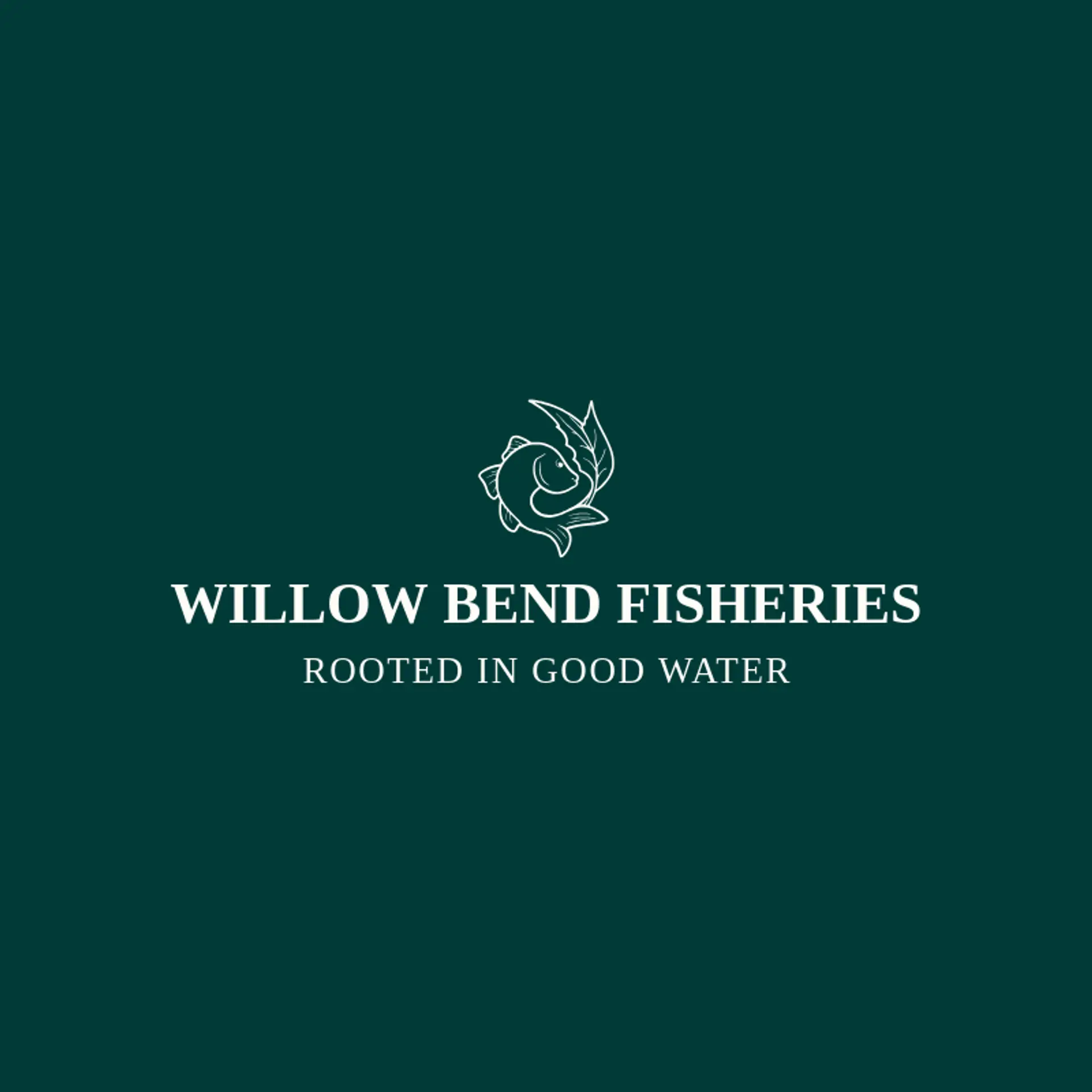 Willow Bend Fisheries logo for carp